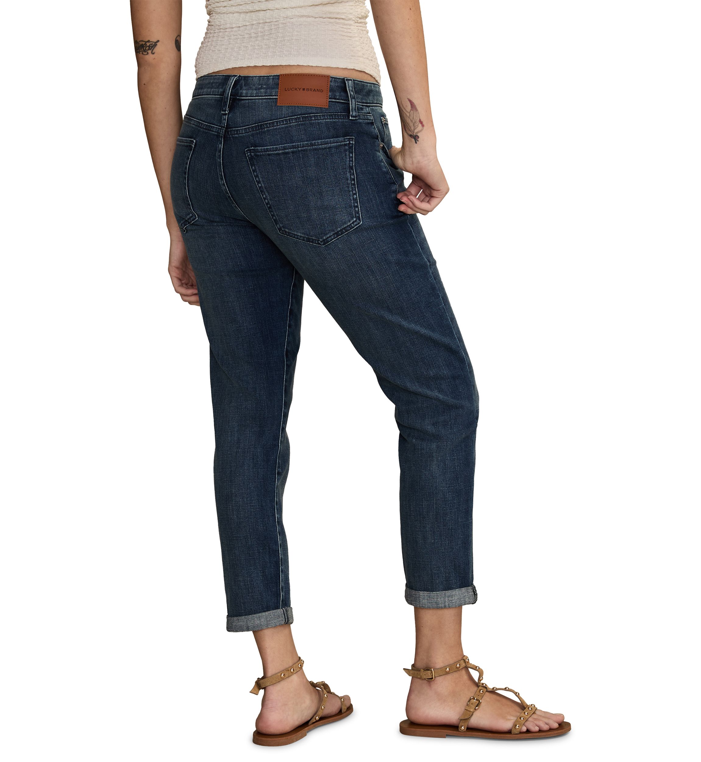 Lucky Brand Women's Sienna Slim Boyfriend Jeans