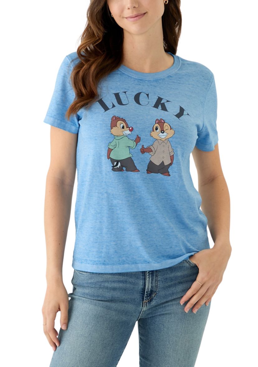 Womens Disney Lucky Graphic T-Shirt