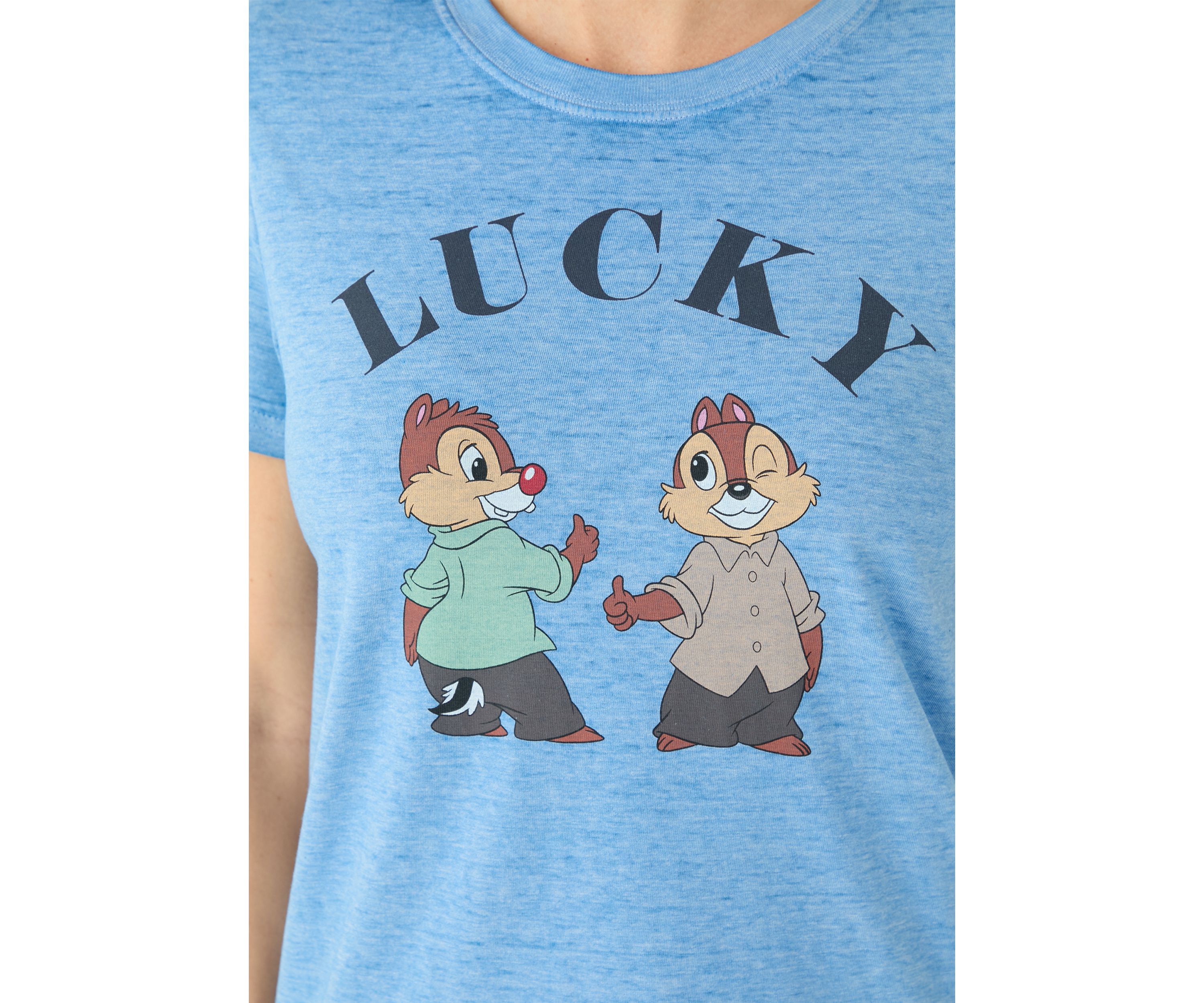 Womens Disney Lucky Graphic T-Shirt