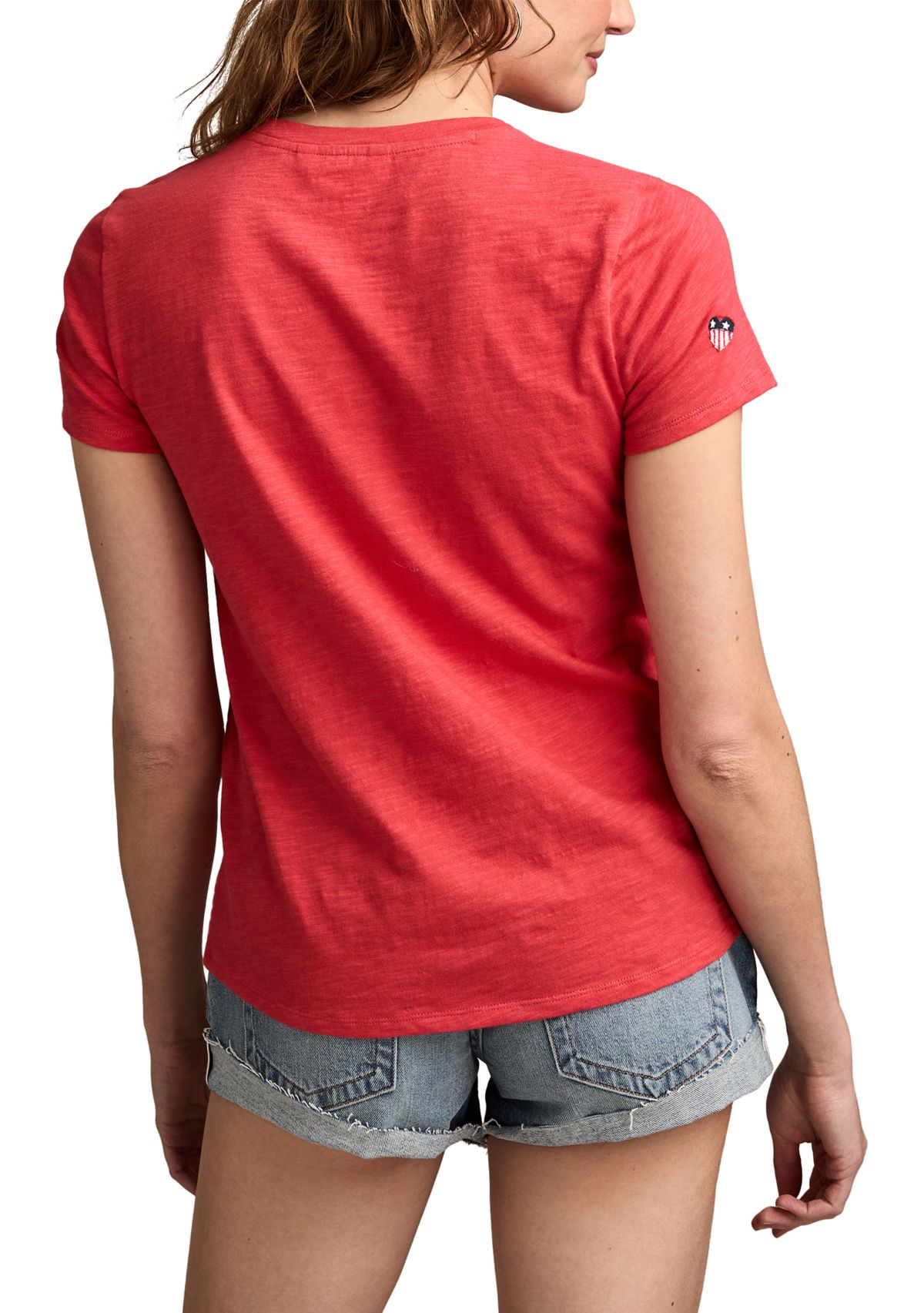 Womens Embroidered T-Shirt