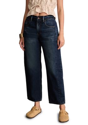 Lucky Brand Womens Barrel Obsidian Jeans 27 x 27