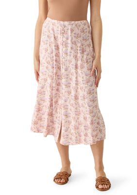 Lucky Brand Women's Simone Midi Skirt