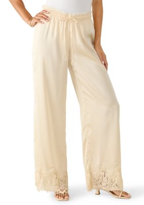 Lucky Brand Women's Lace Trim Pants
