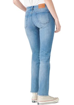 Lucky Brand Womens Jeans 24 Blue Authentic Straight Crop Light
