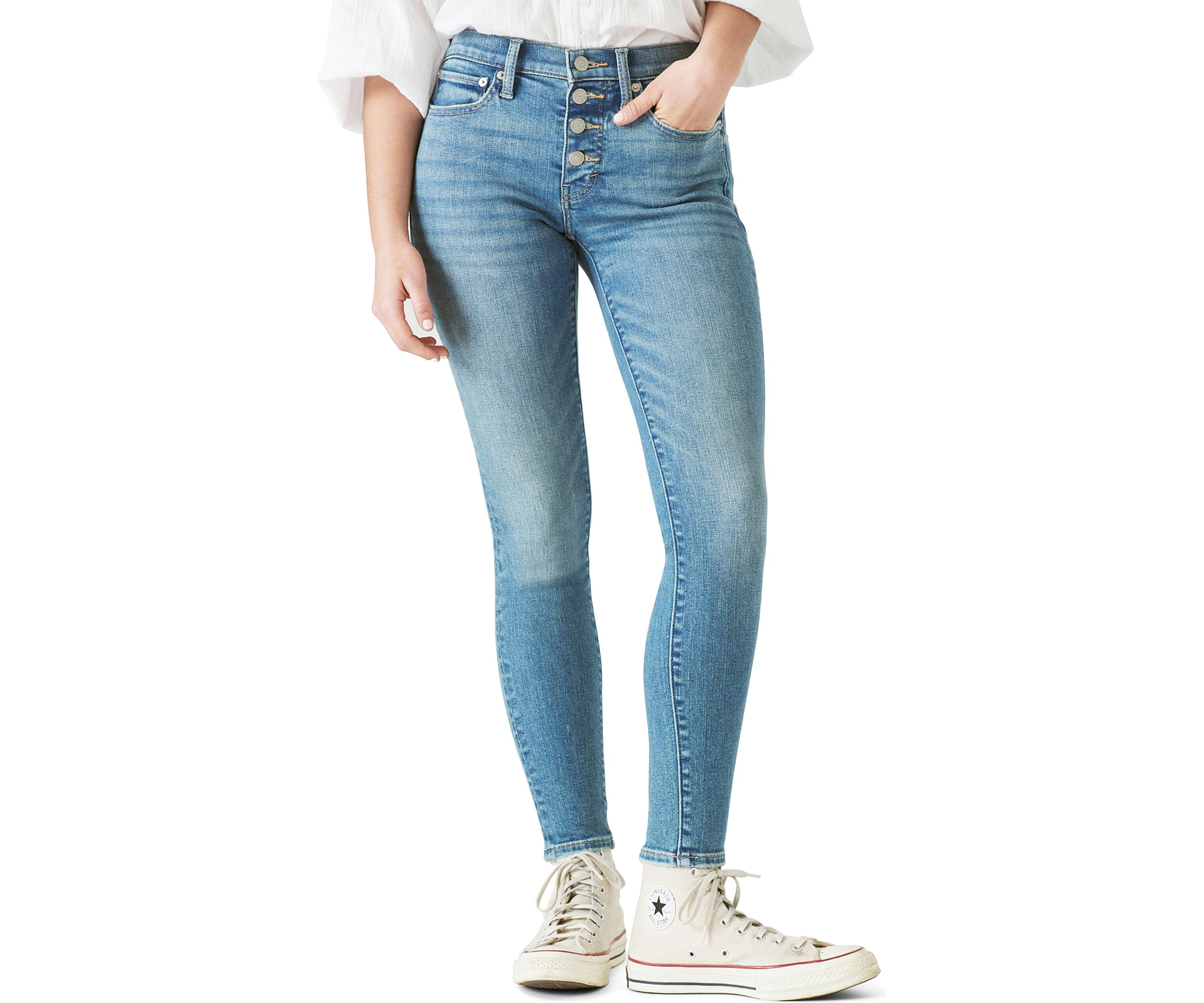 Ava Mid-Rise Skinny Jeans