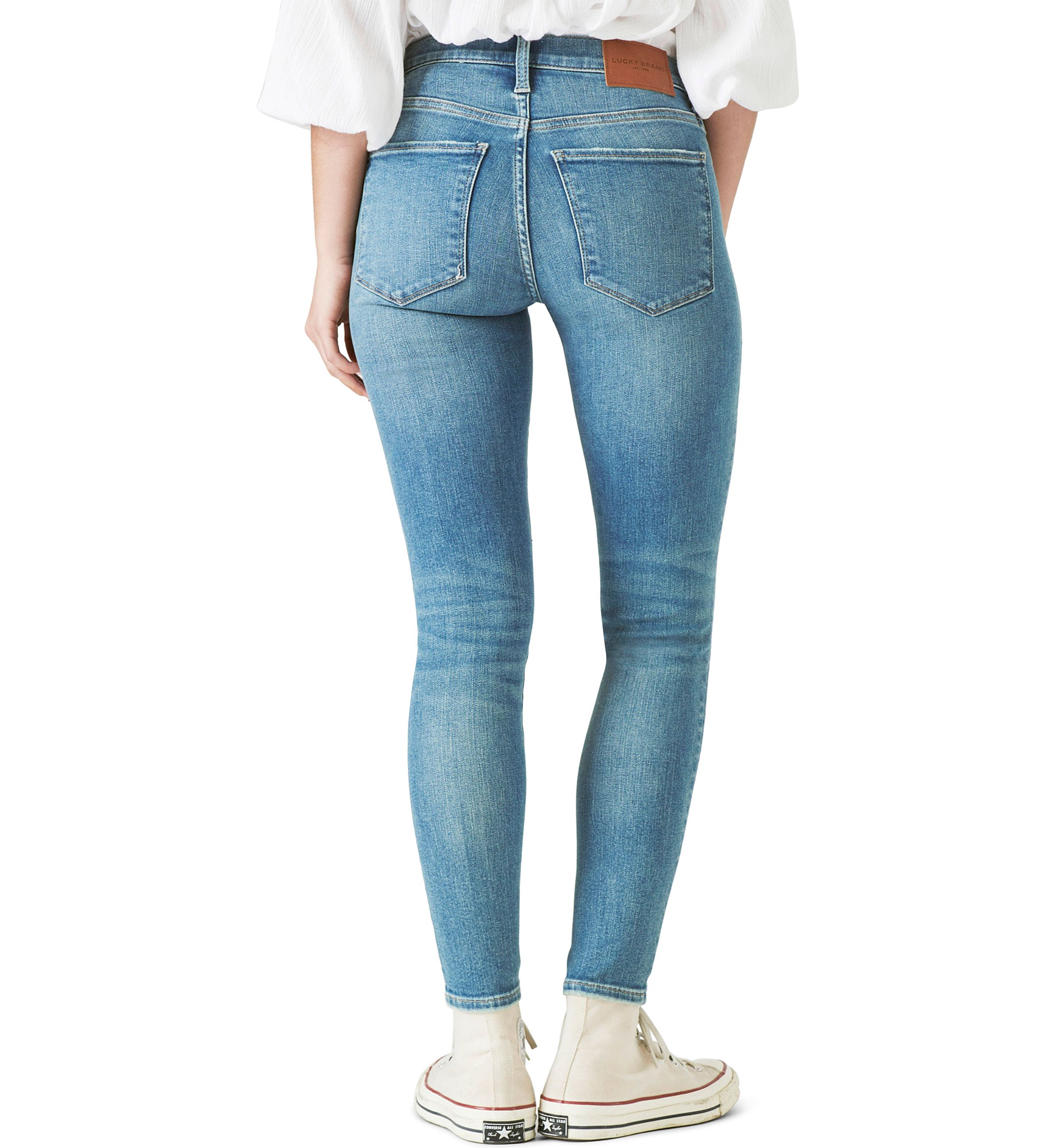 Ava Mid-Rise Skinny Jeans
