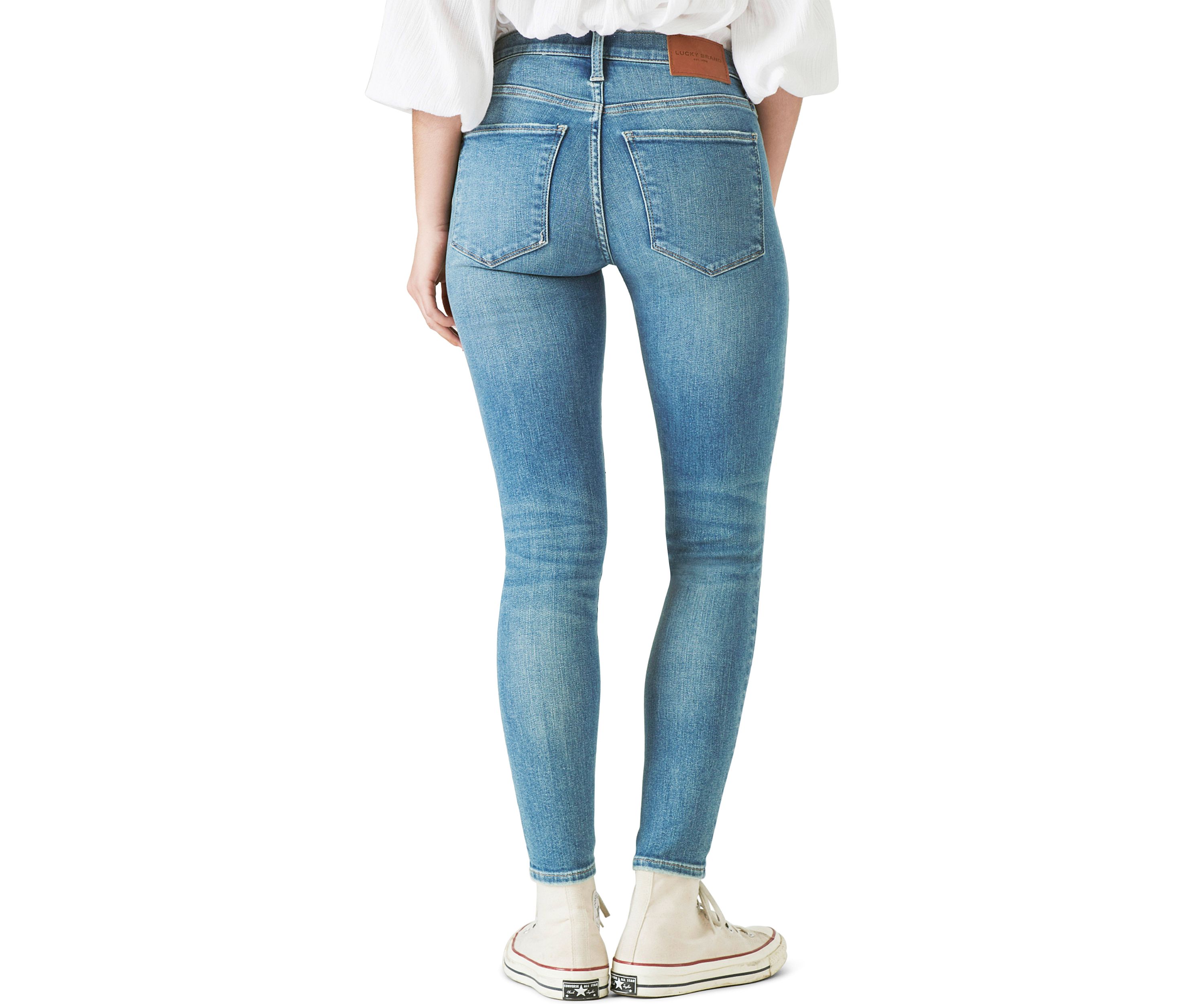 Ava Mid-Rise Skinny Jeans