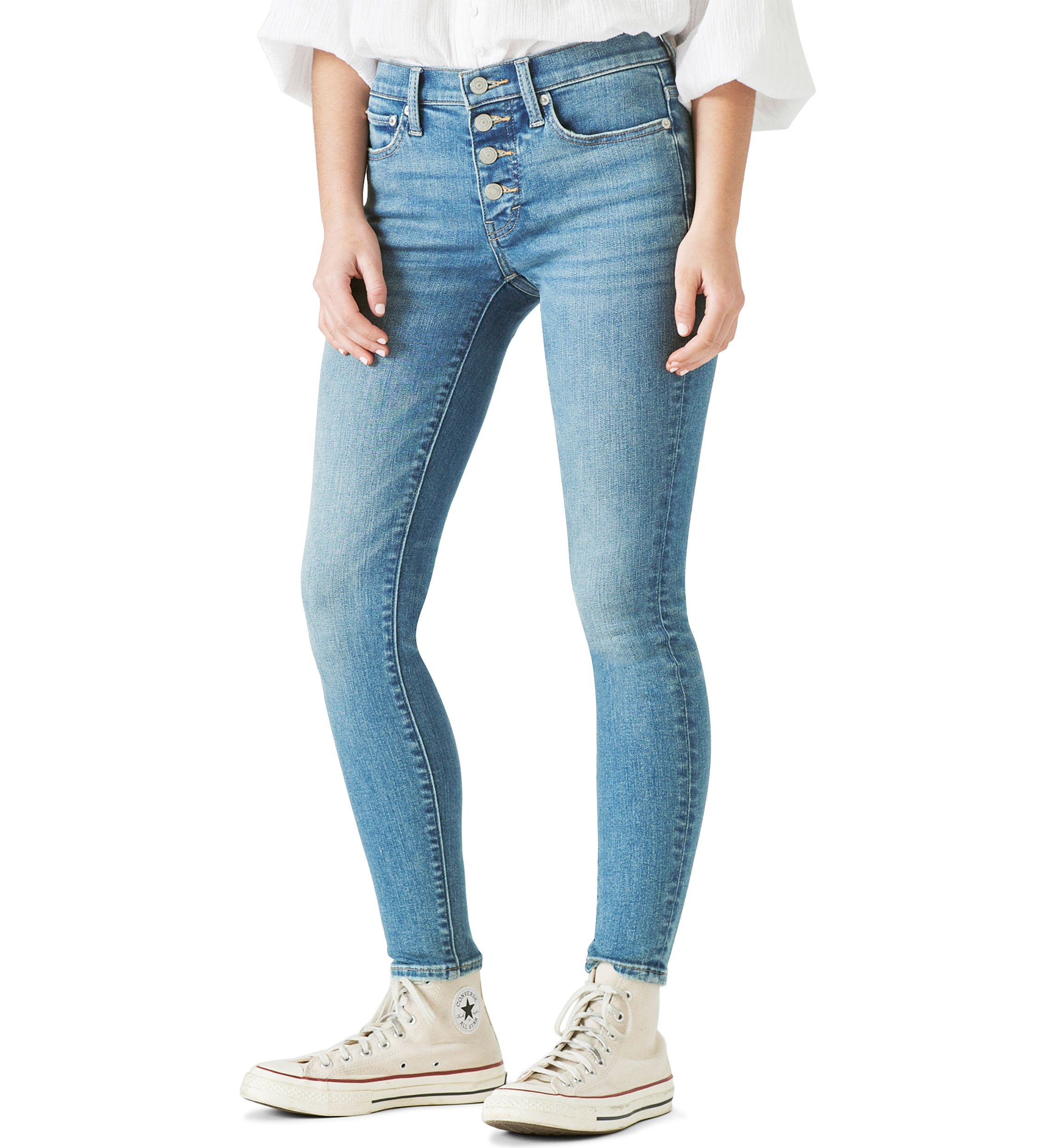 Ava Mid-Rise Skinny Jeans