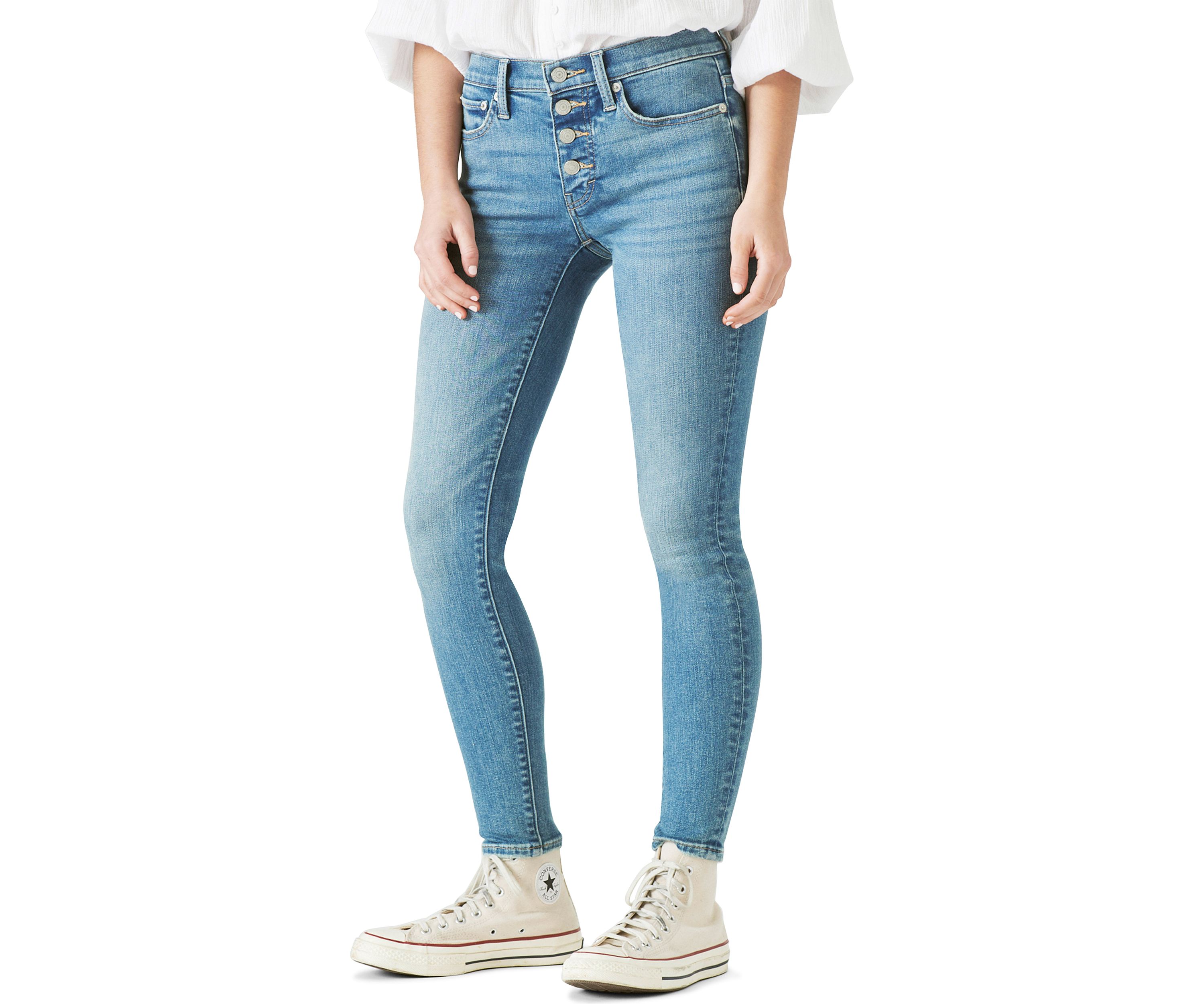 Ava Mid-Rise Skinny Jeans
