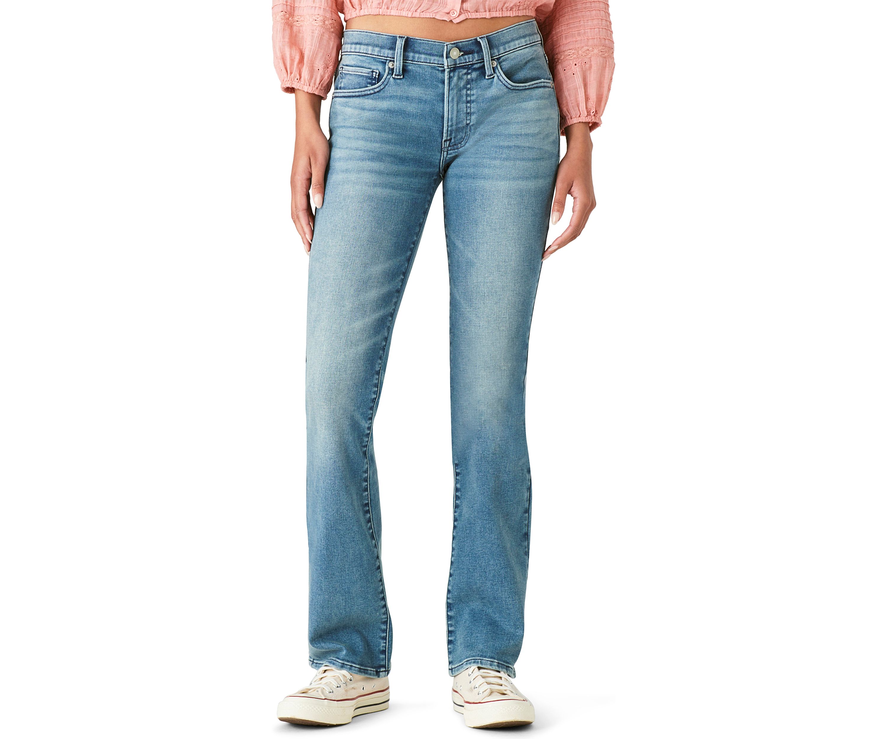 Mid Rise Sweet Boot Jeans