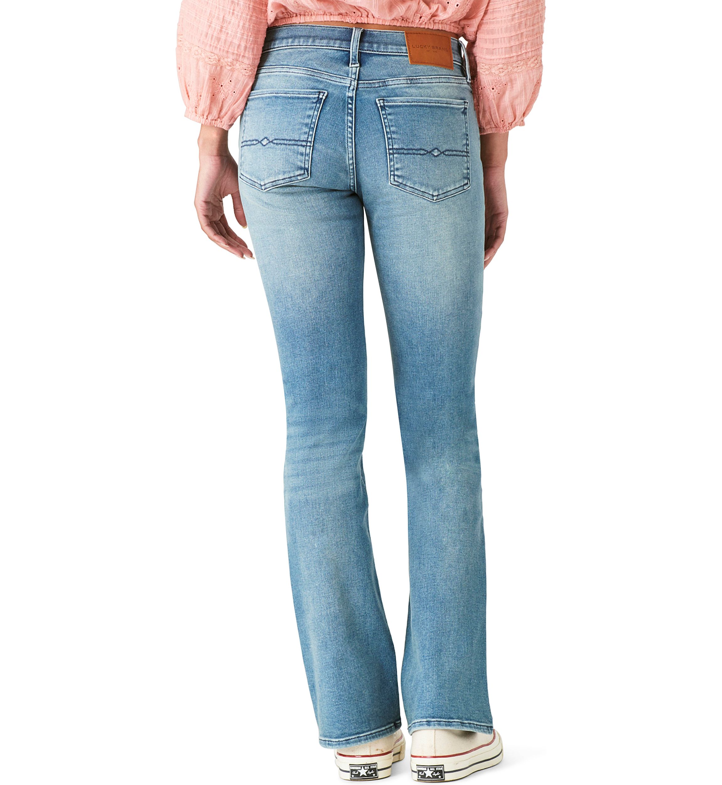 Mid Rise Sweet Boot Jeans