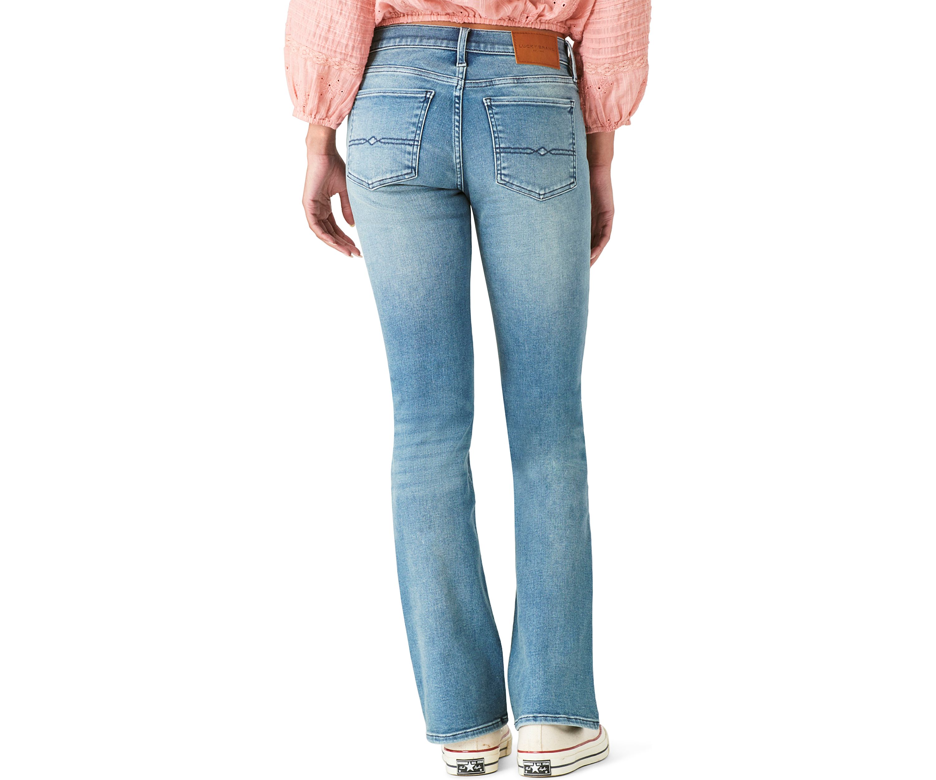 Mid Rise Sweet Boot Jeans