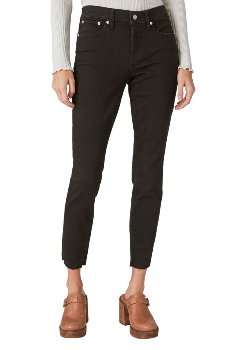 Womens Ava Mid Rise Skinny Jeans