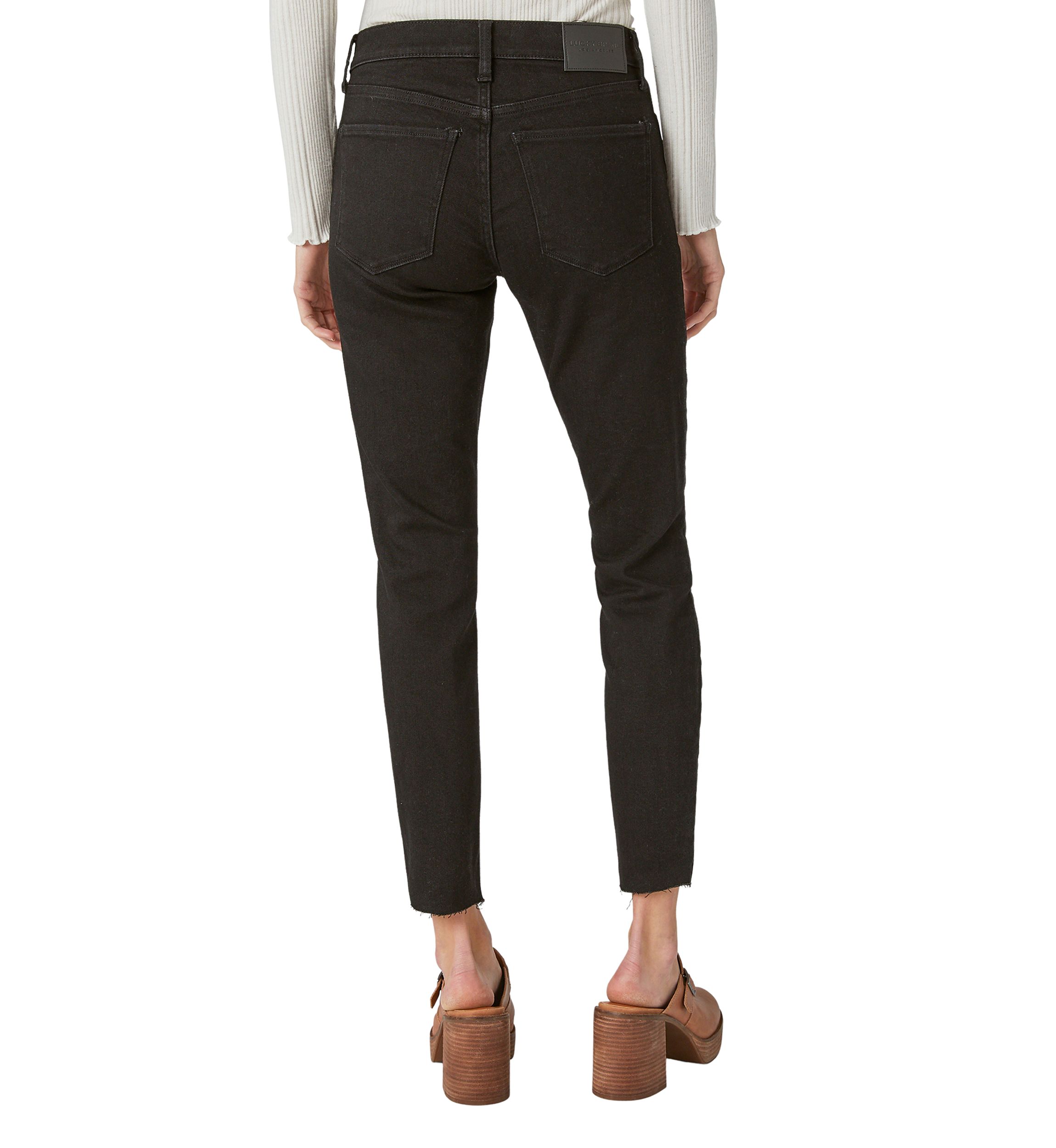 Womens Ava Mid Rise Skinny Jeans