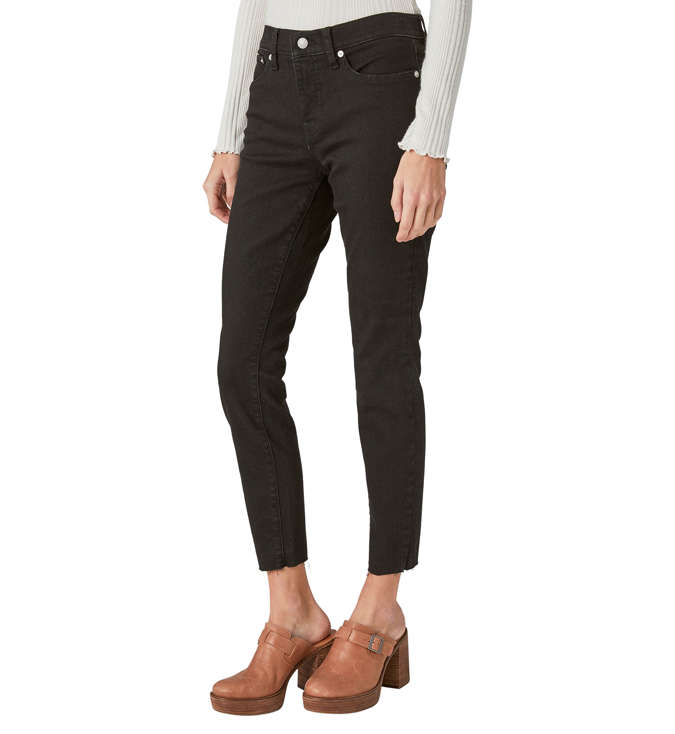 Womens Ava Mid Rise Skinny Jeans