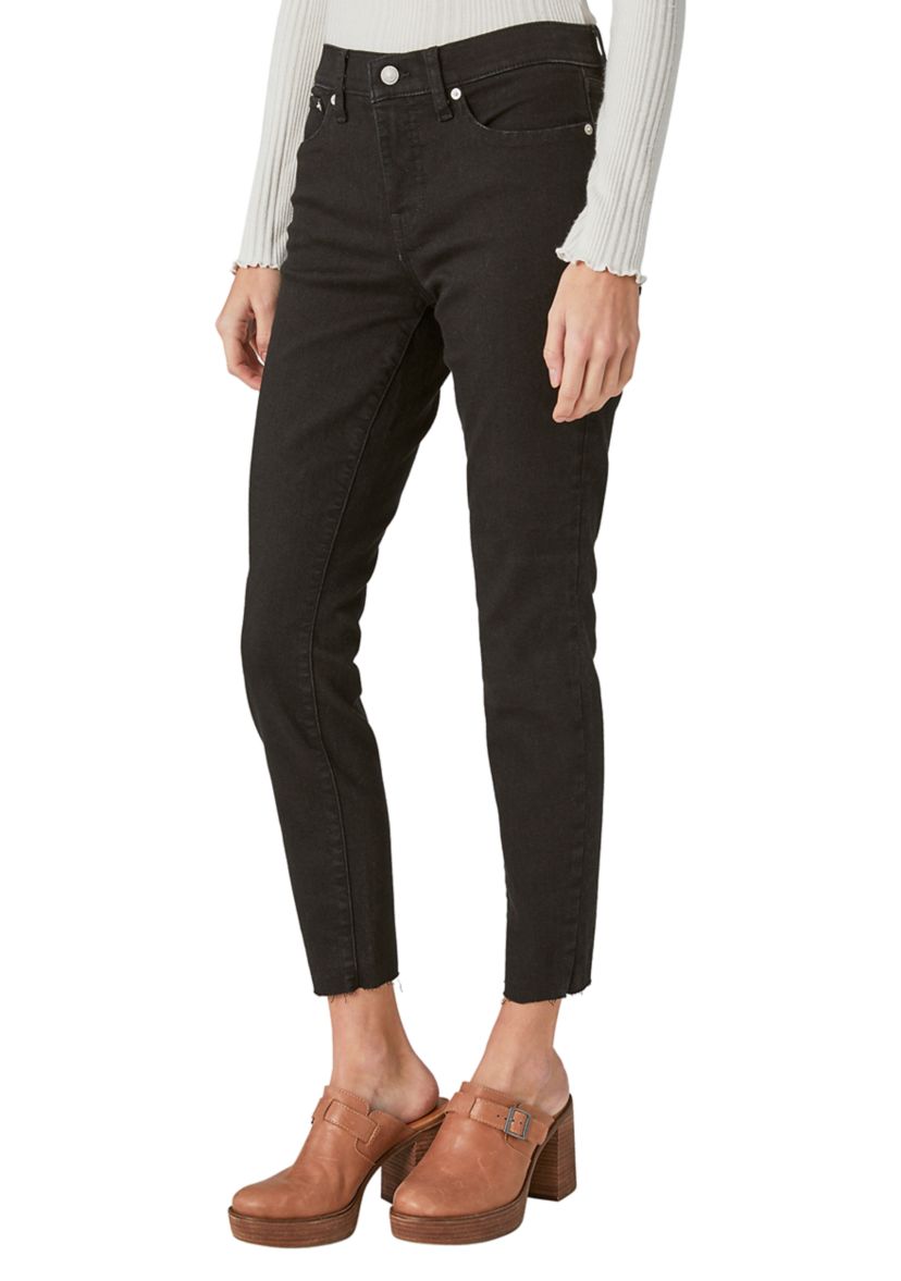 Womens Ava Mid Rise Skinny Jeans