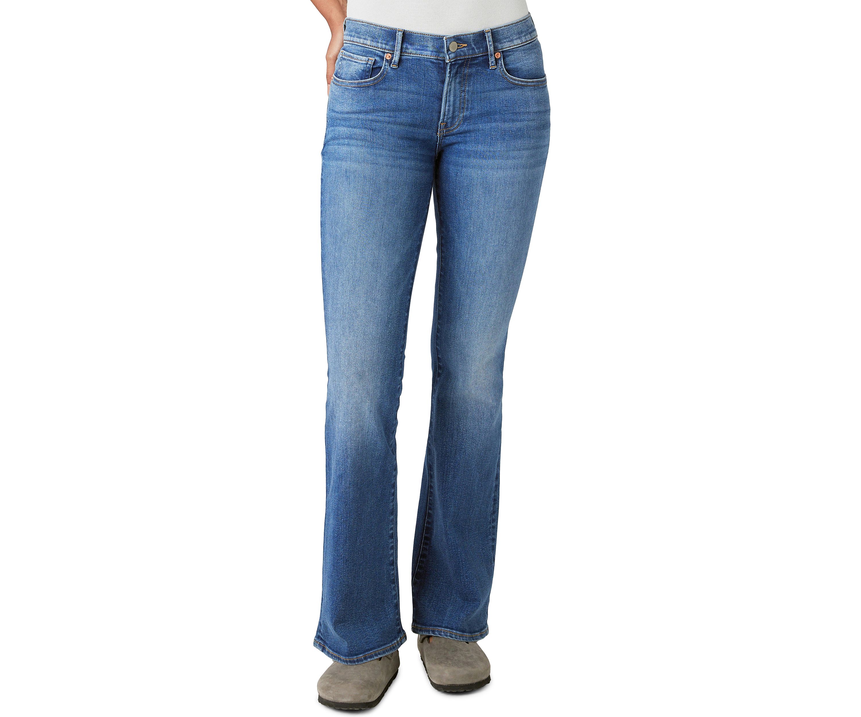 Mid Rise Sweet Flare Jeans