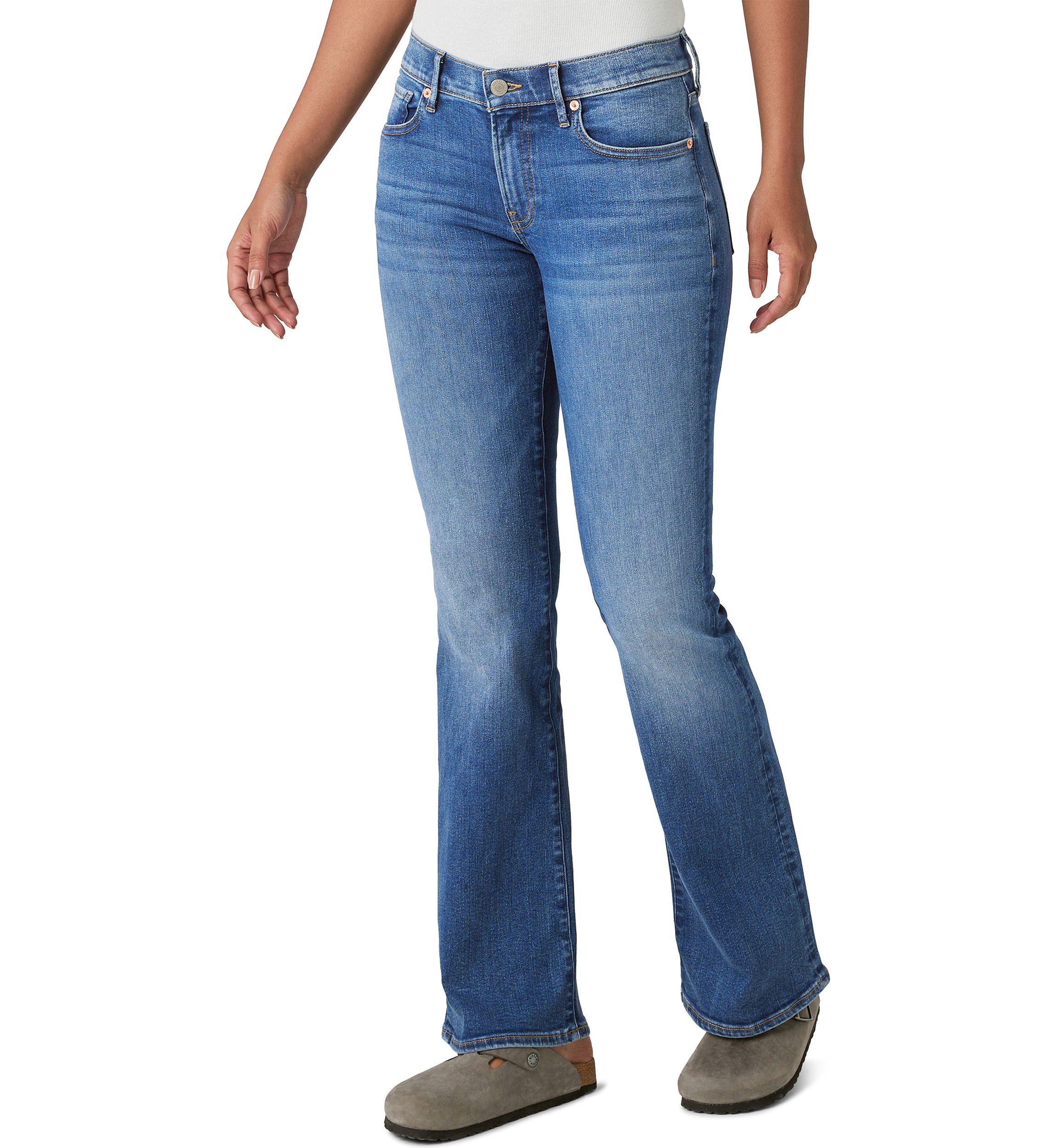Mid Rise Sweet Flare Jeans