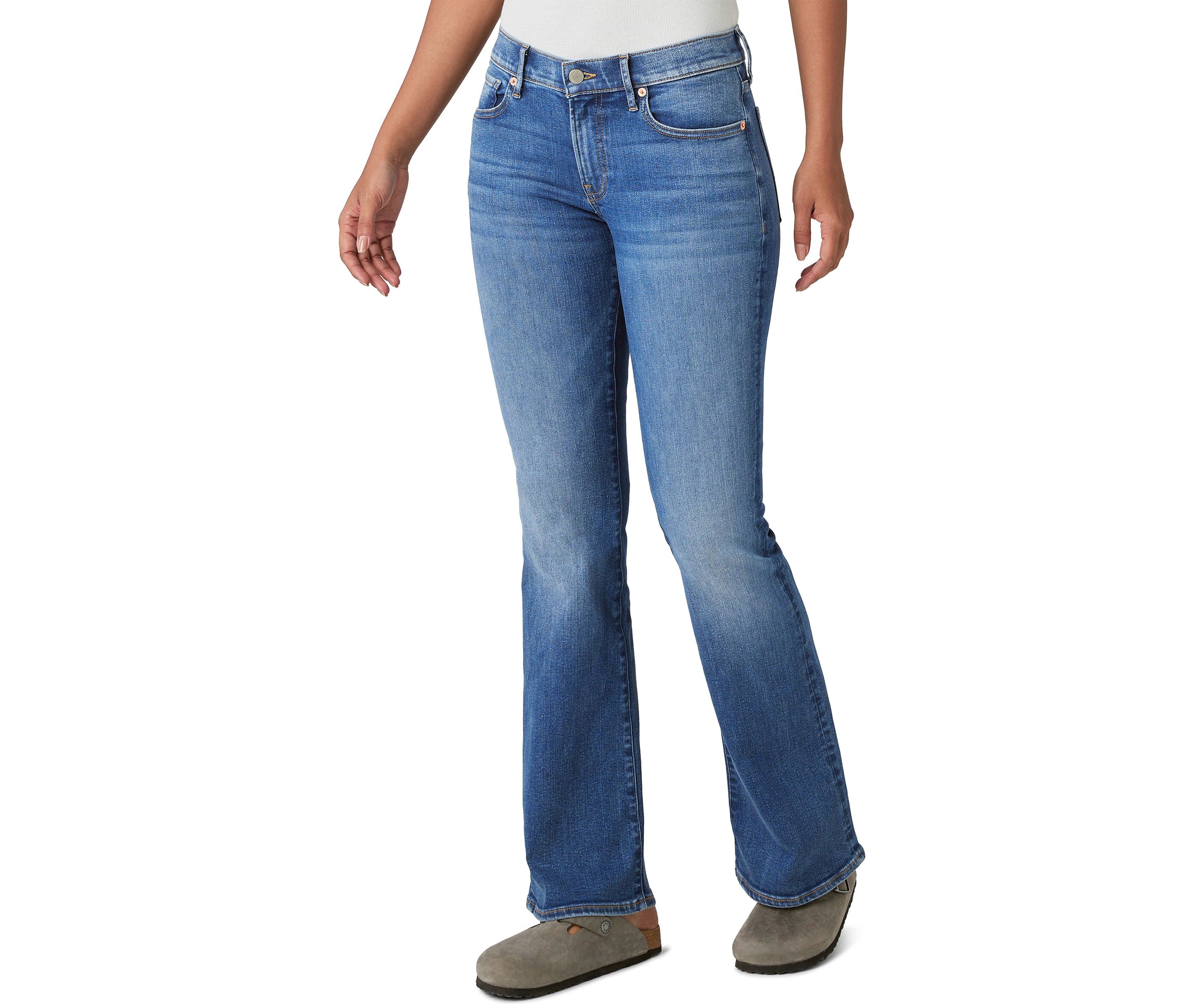 Mid Rise Sweet Flare Jeans