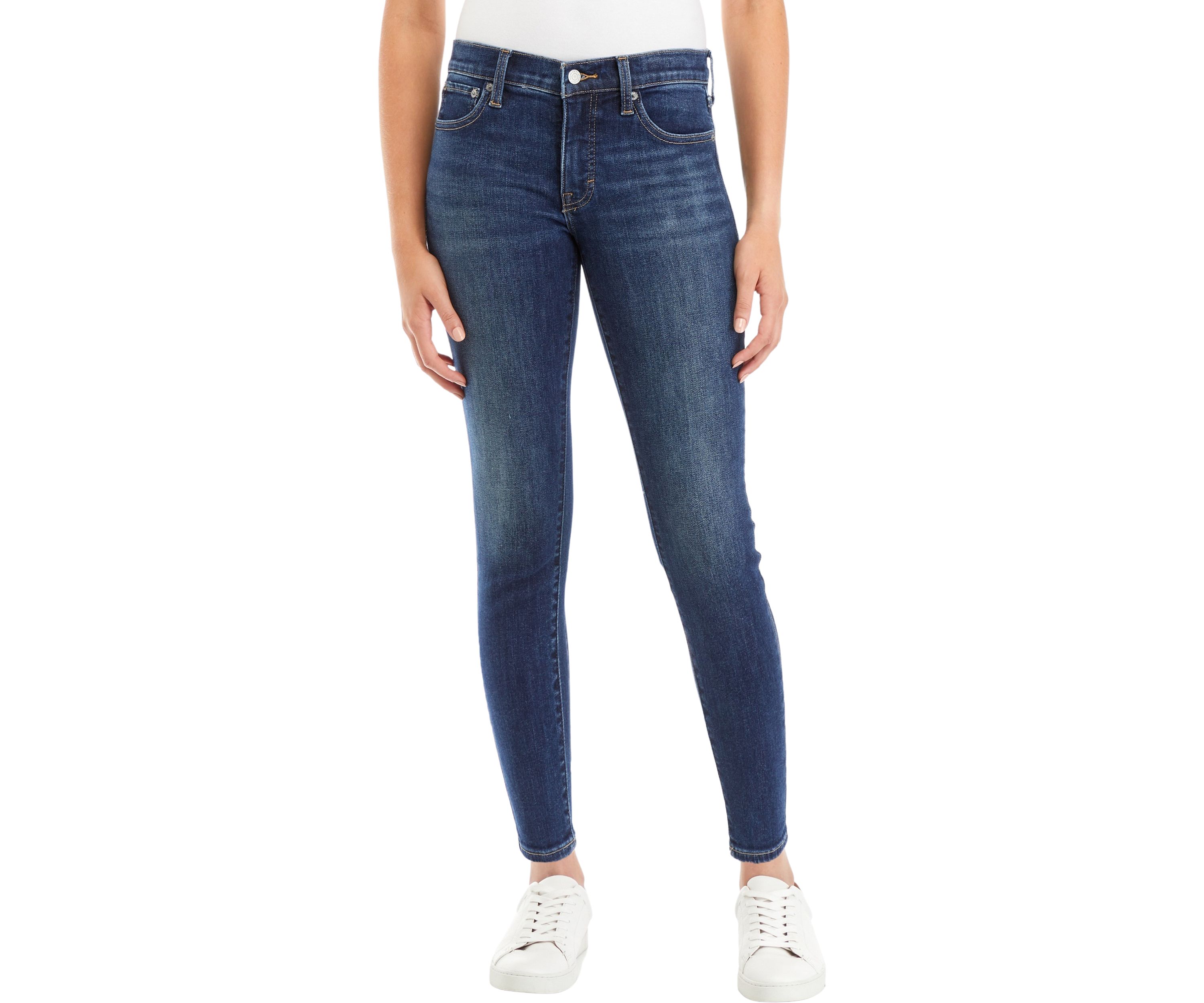 Ava Mid Rise Skinny Jeans