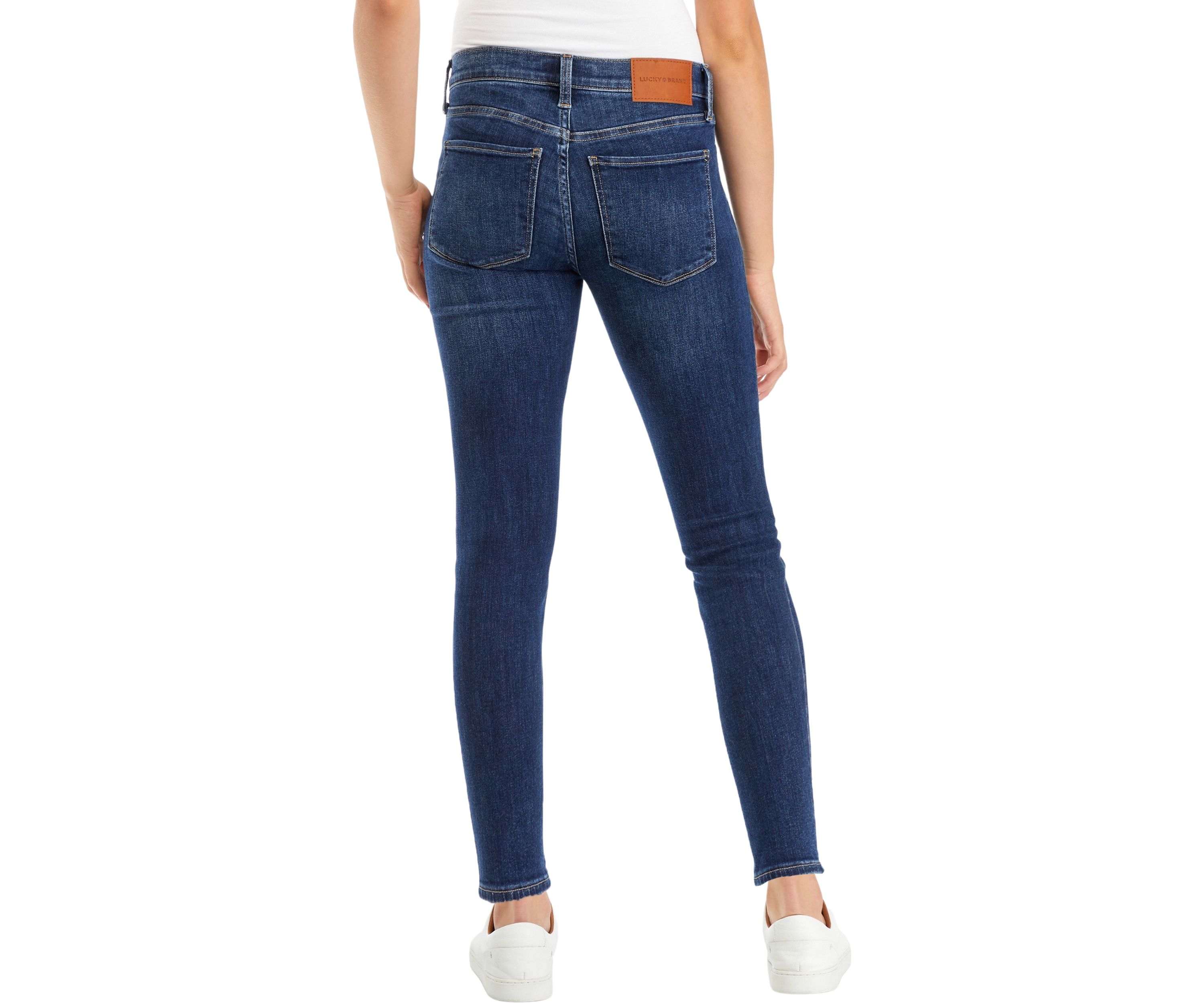 Ava Mid Rise Skinny Jeans