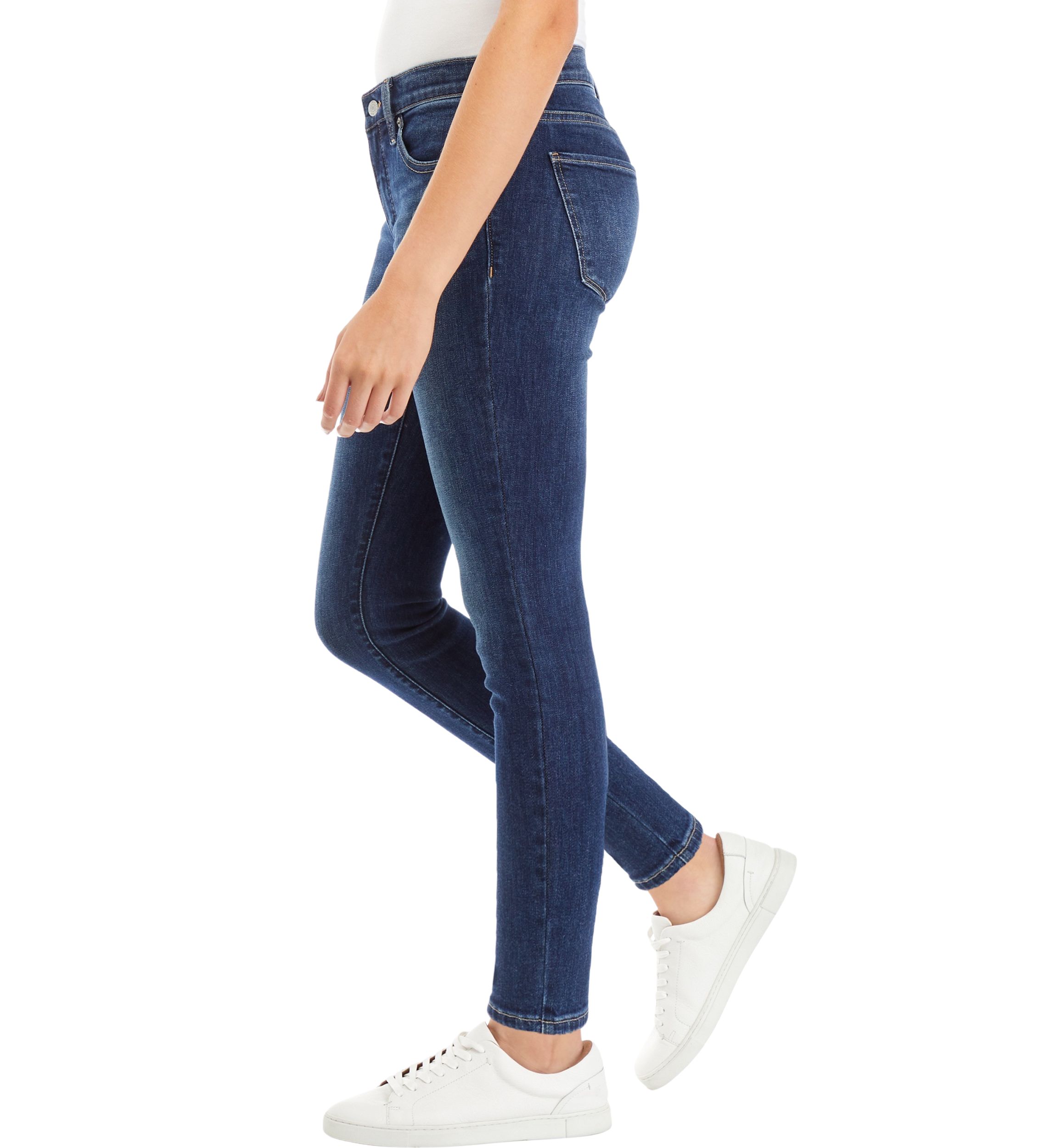 Ava Mid Rise Skinny Jeans