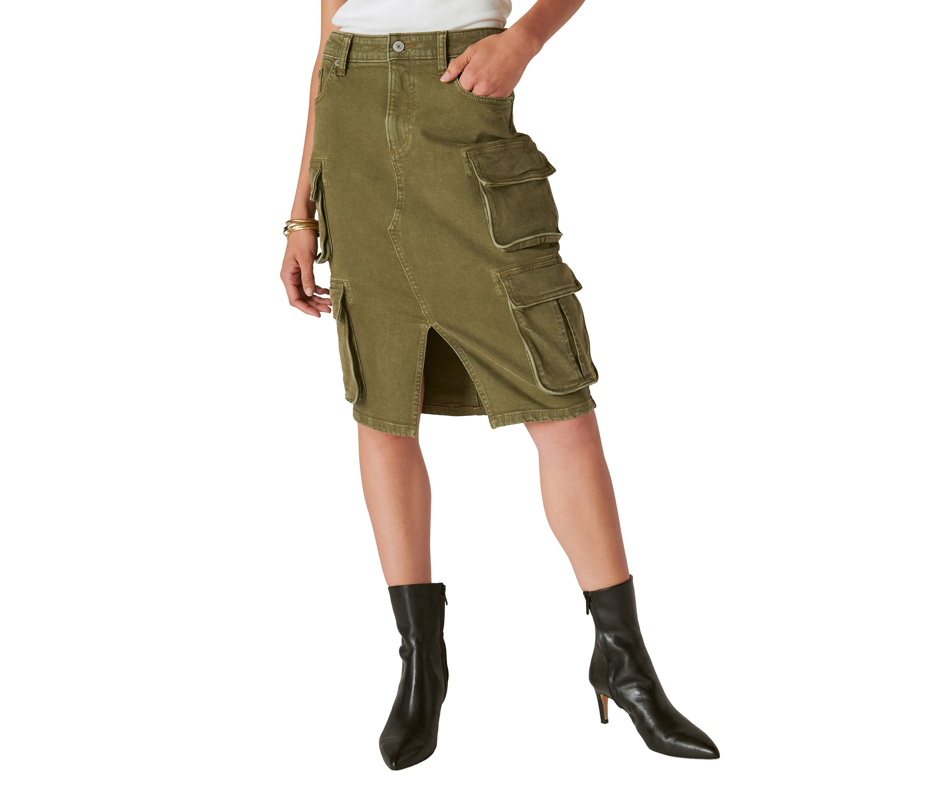 Womens Cargo Skirt
