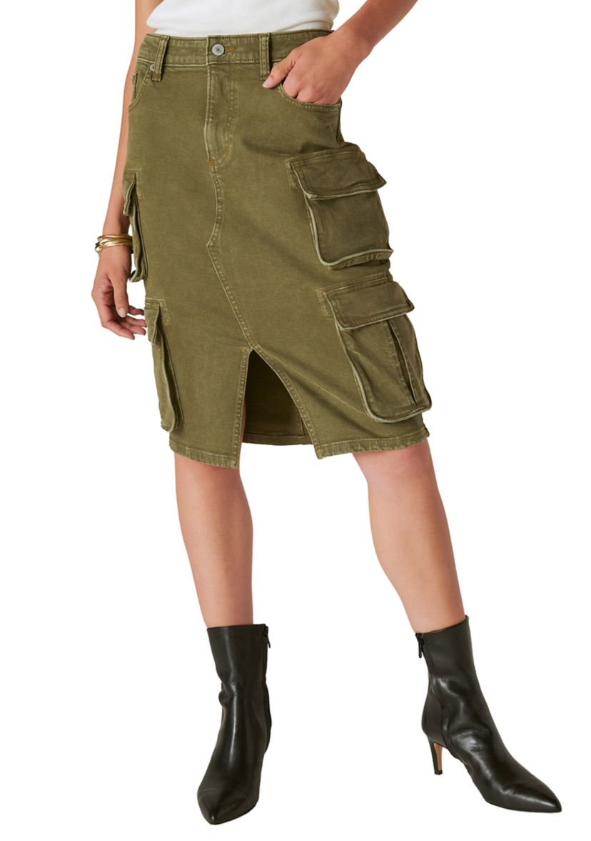 Womens Cargo Skirt