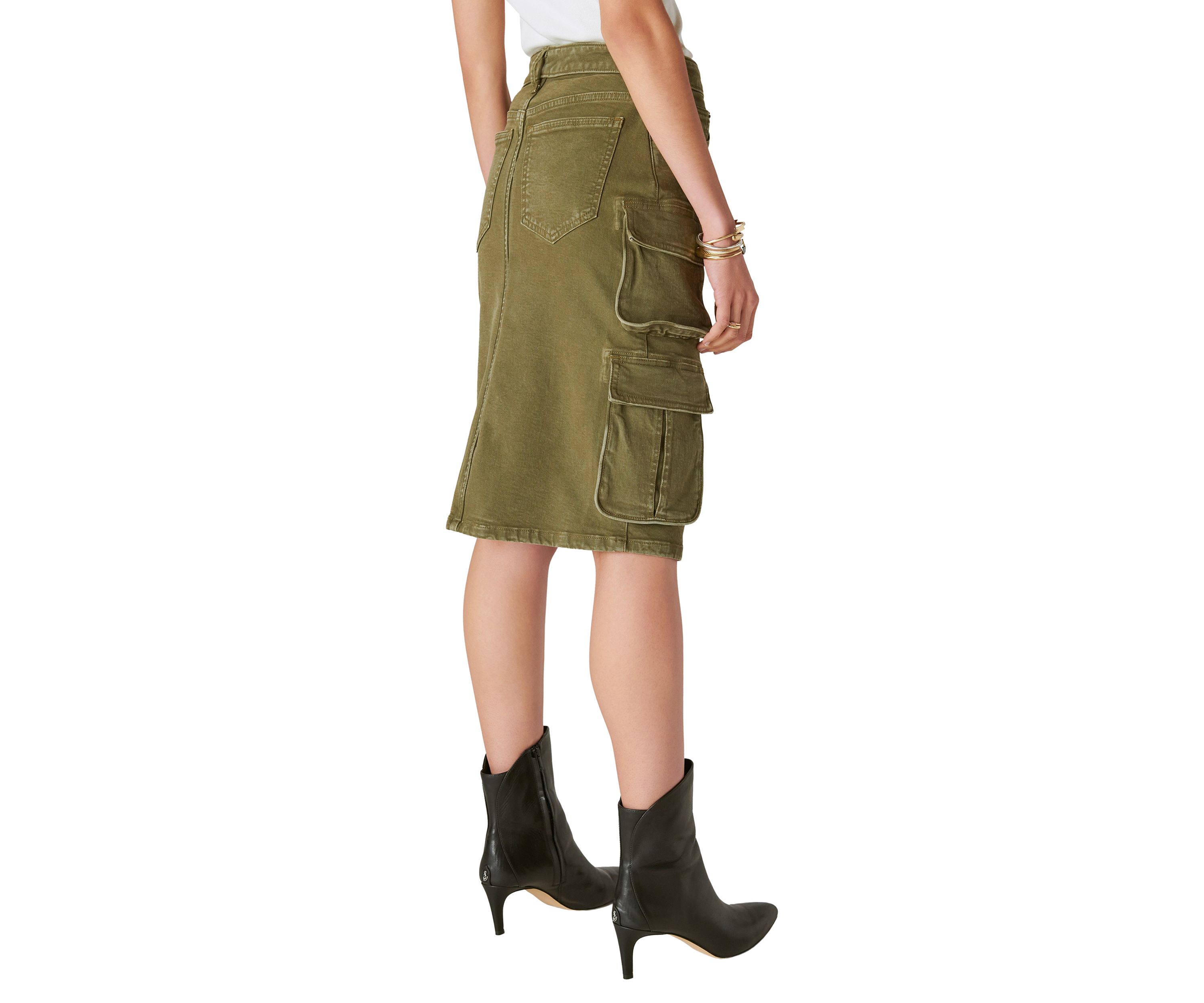 Womens Cargo Skirt