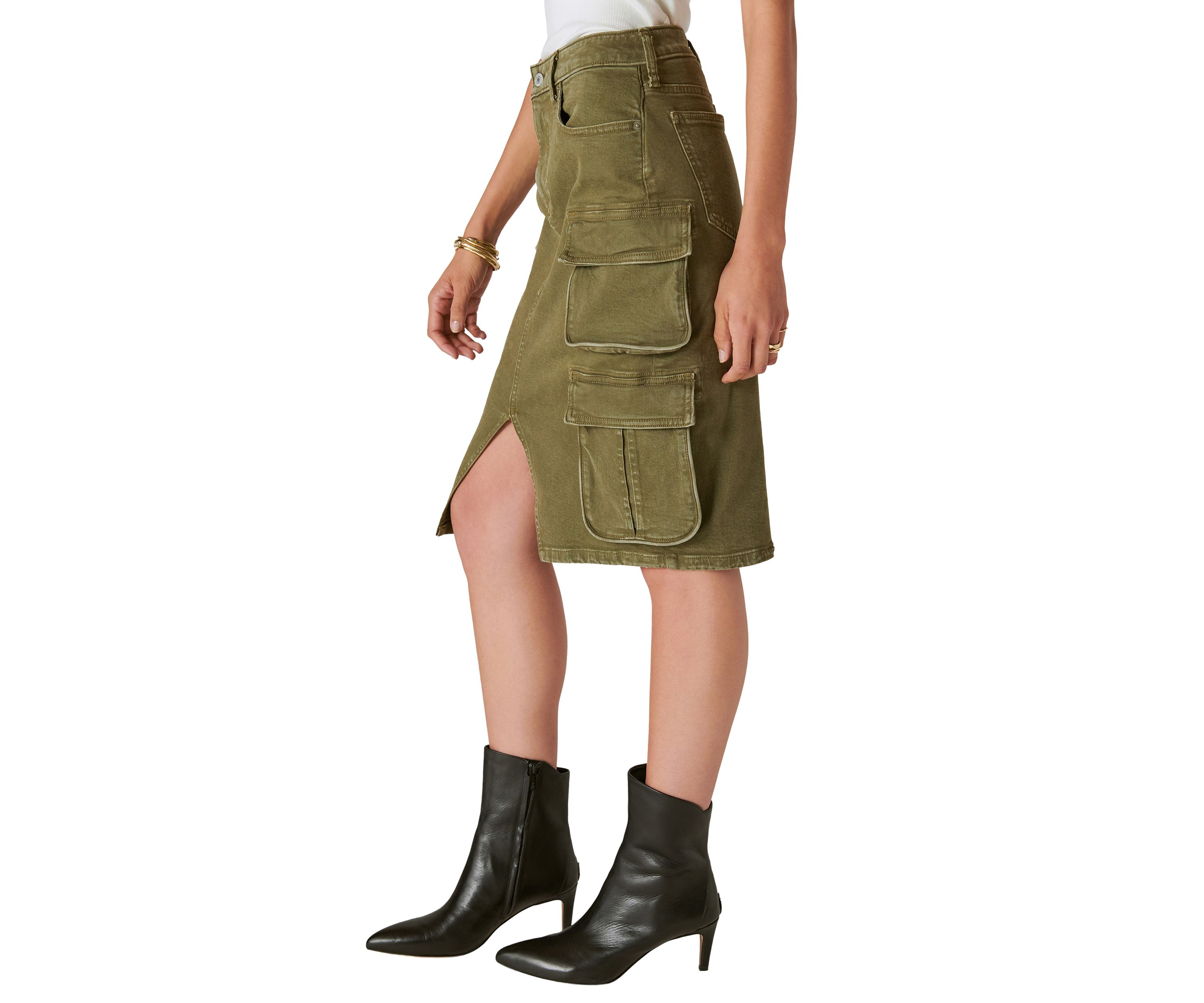 Womens Cargo Skirt