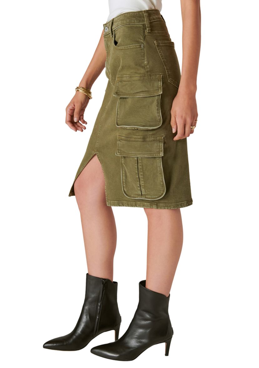 Womens Cargo Skirt