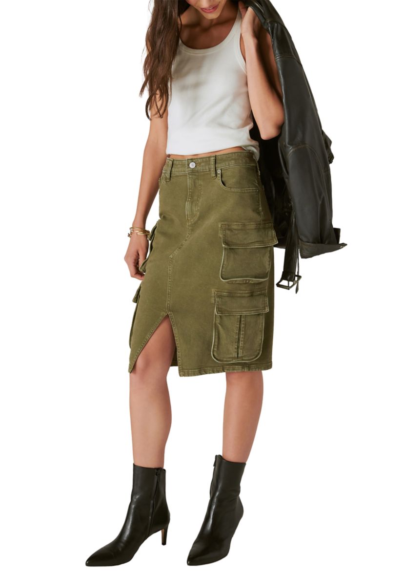 Womens Cargo Skirt