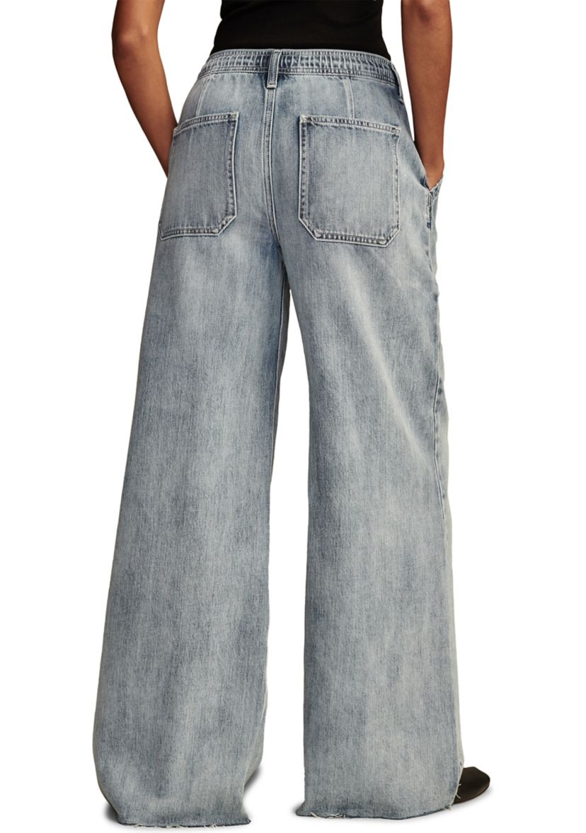 Patch Pocket Pull On Jeans