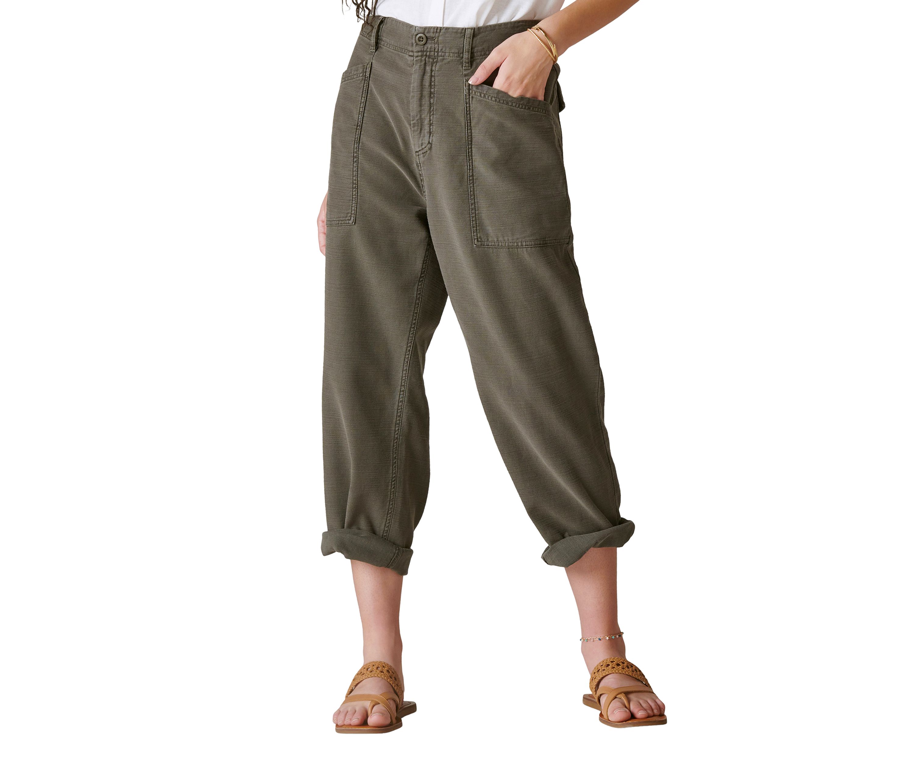 Womens Easy Pocket Utility Pants