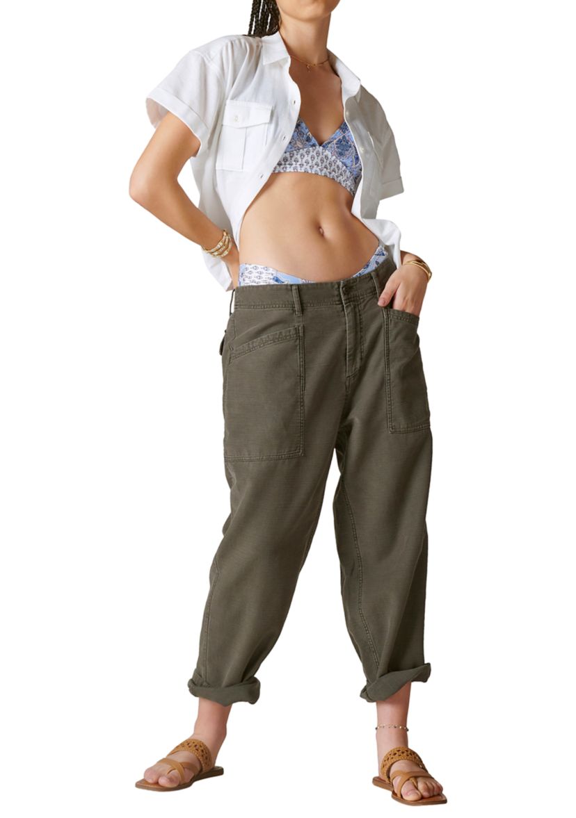 Womens Easy Pocket Utility Pants
