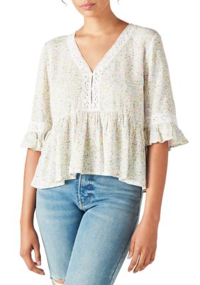 belk lace tops