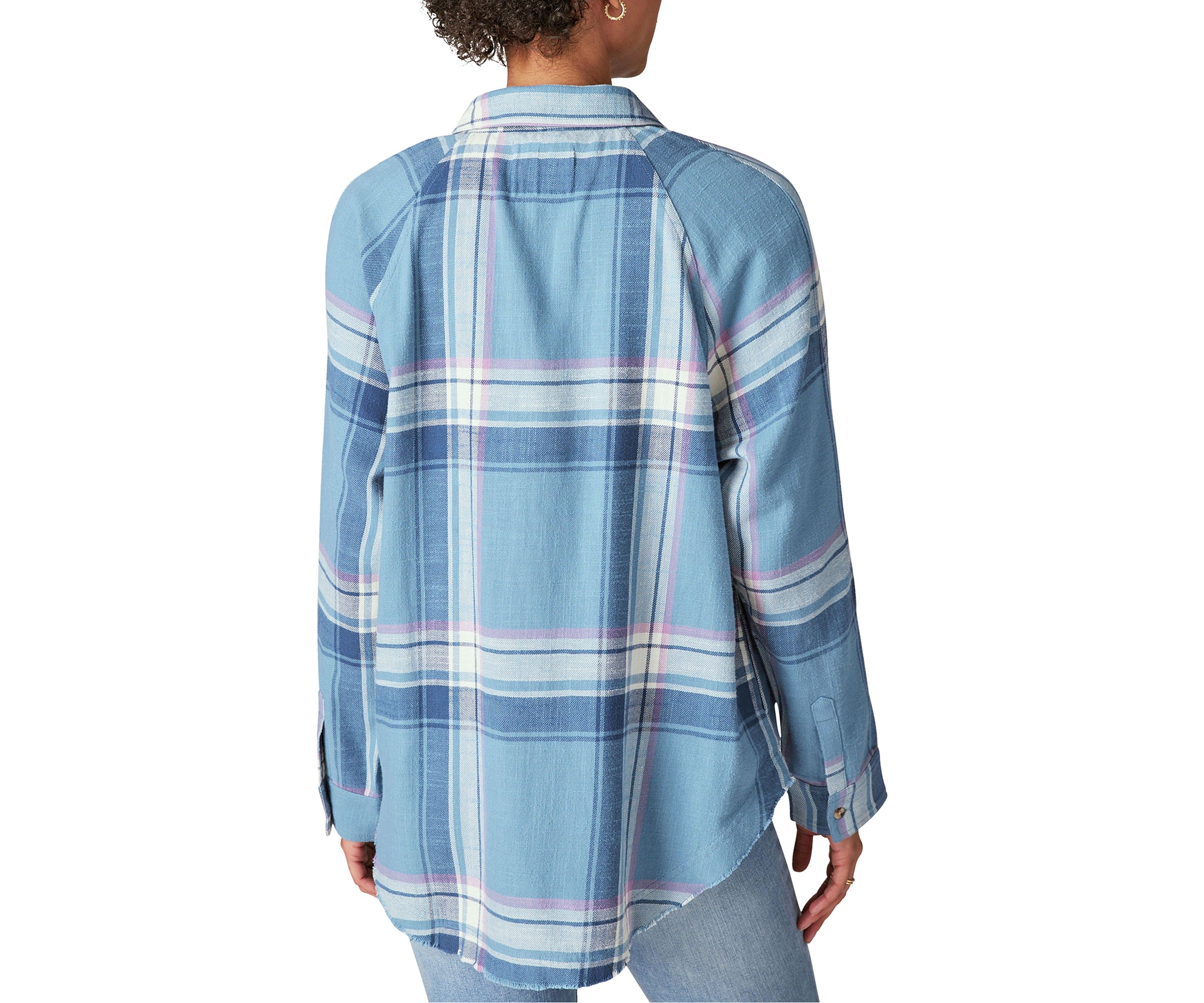 Tunic Plaid Shirt