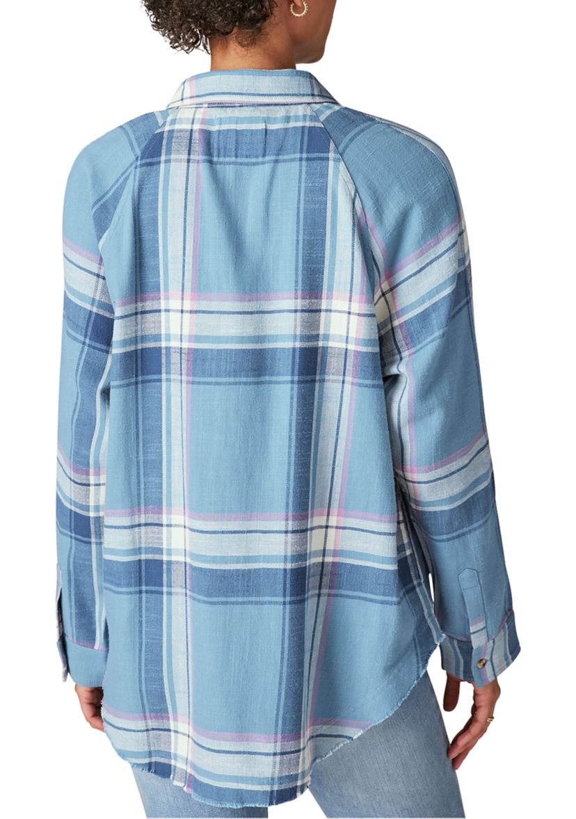 Tunic Plaid Shirt