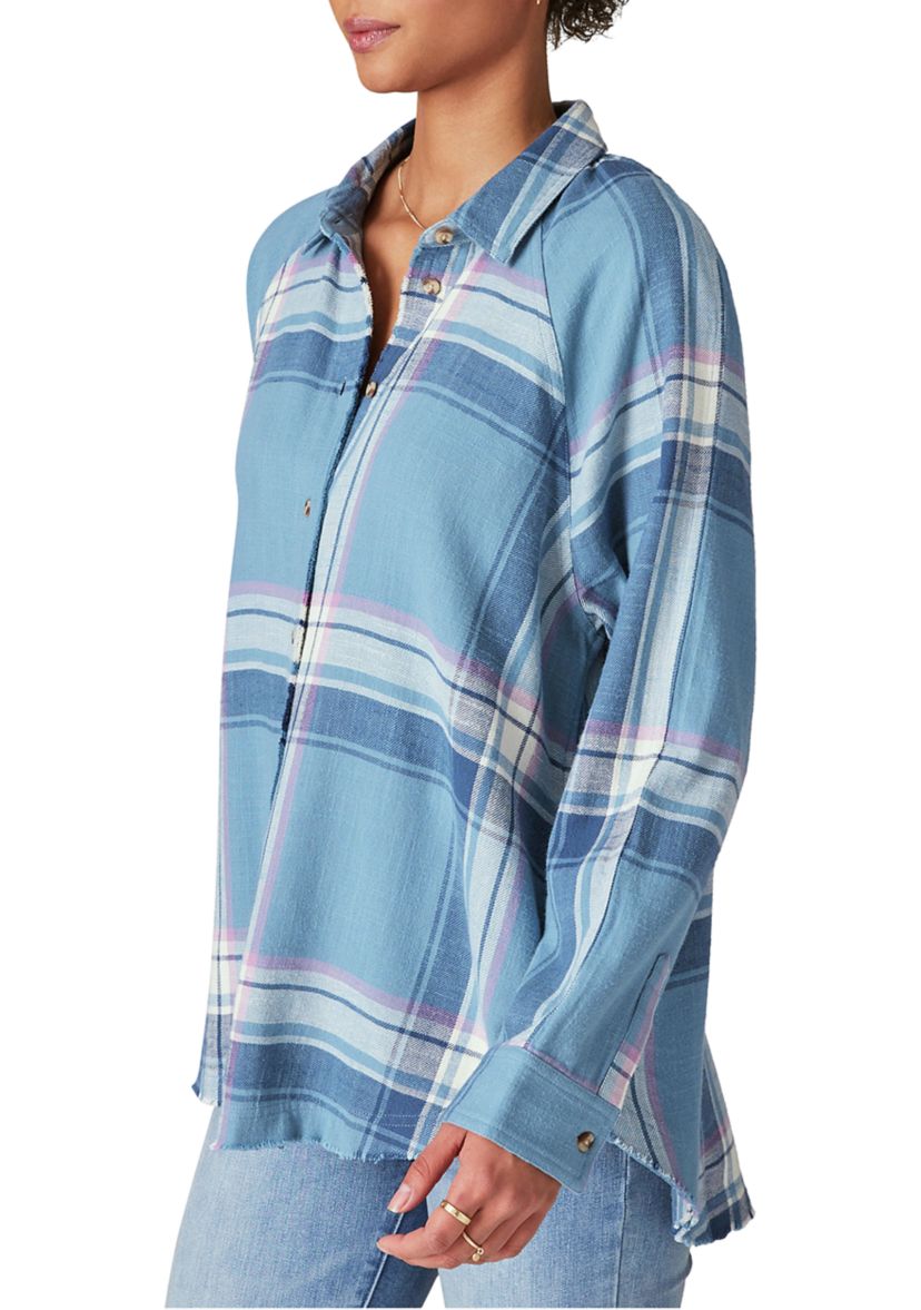 Tunic Plaid Shirt