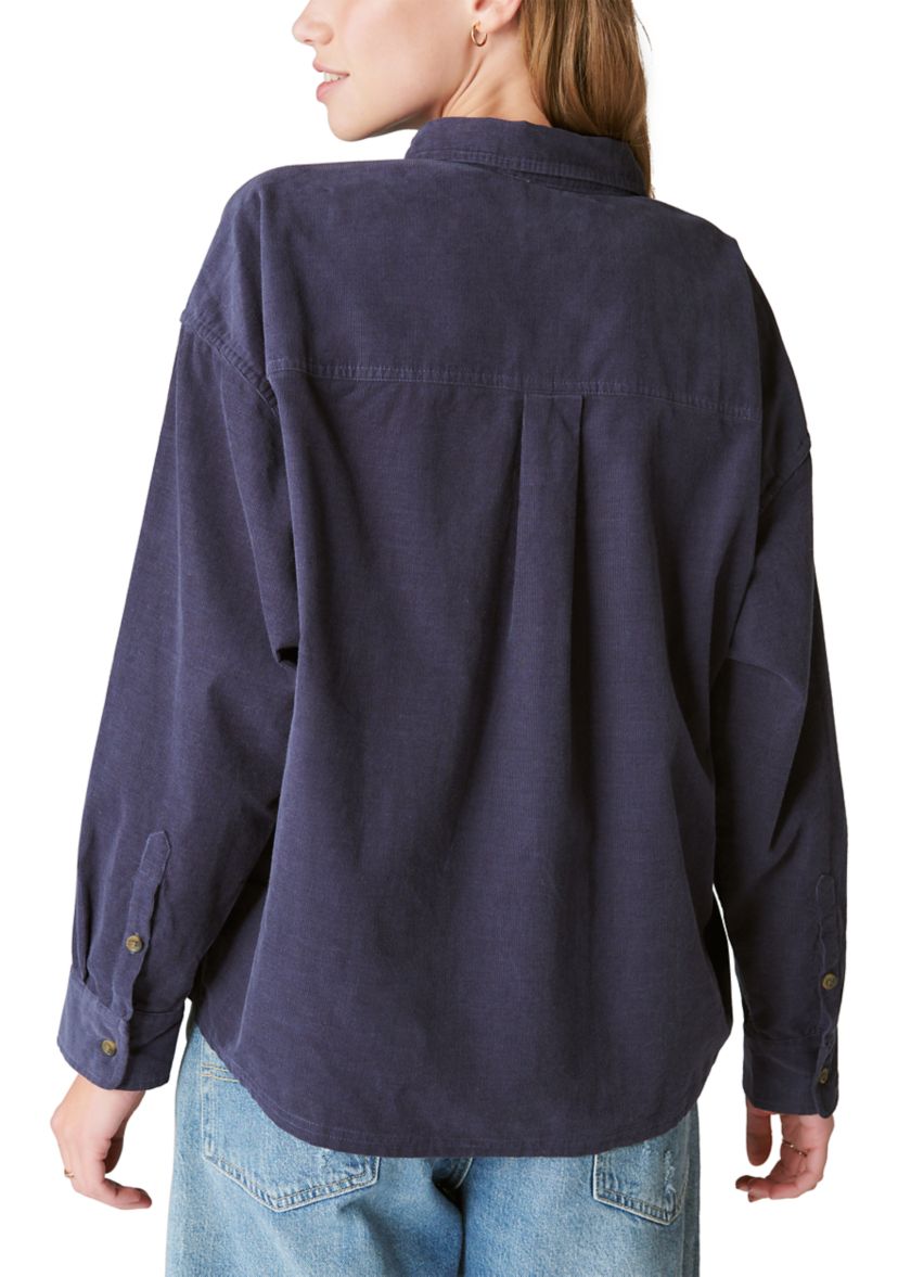 Womens Corduroy Top