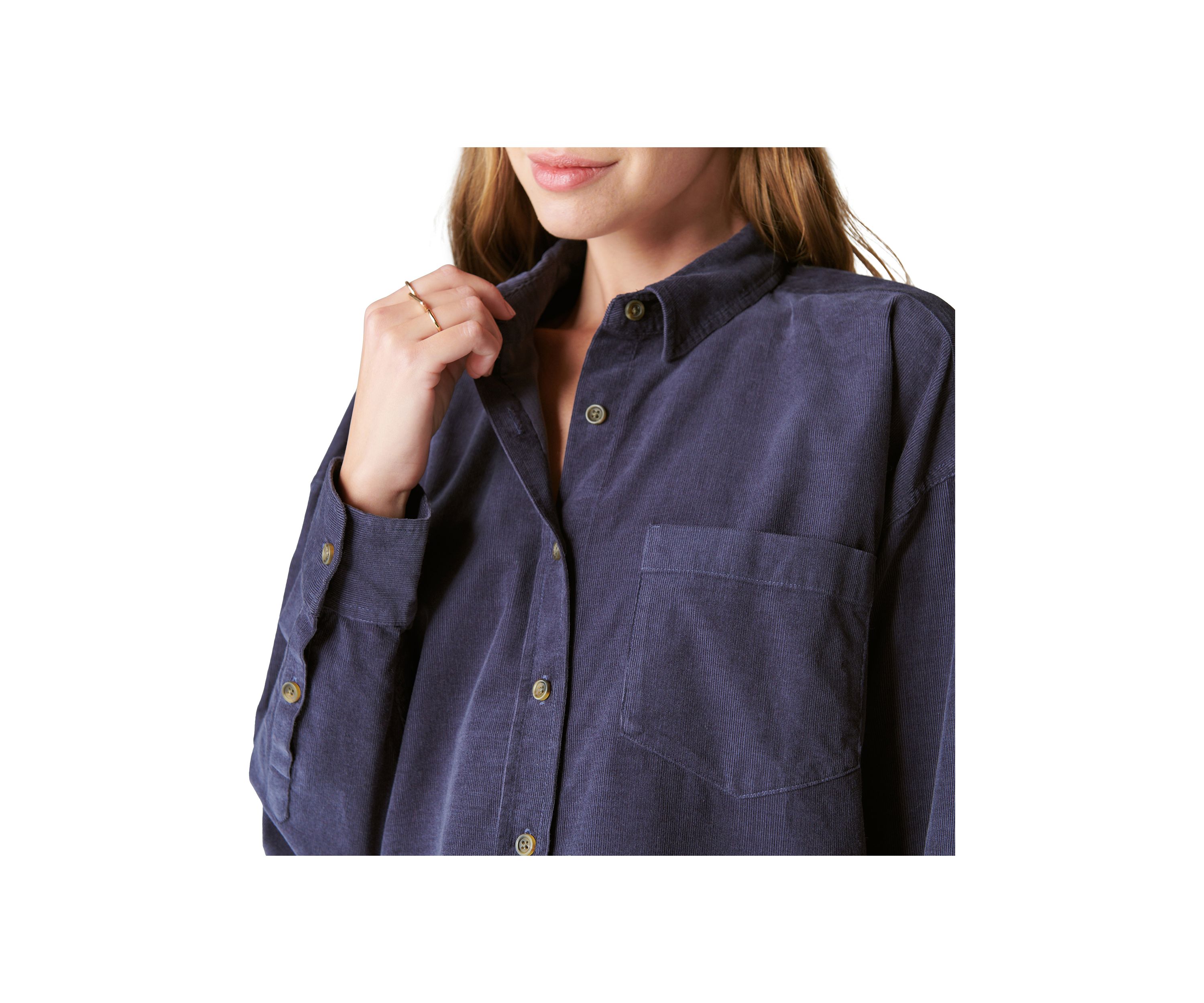 Womens Corduroy Top