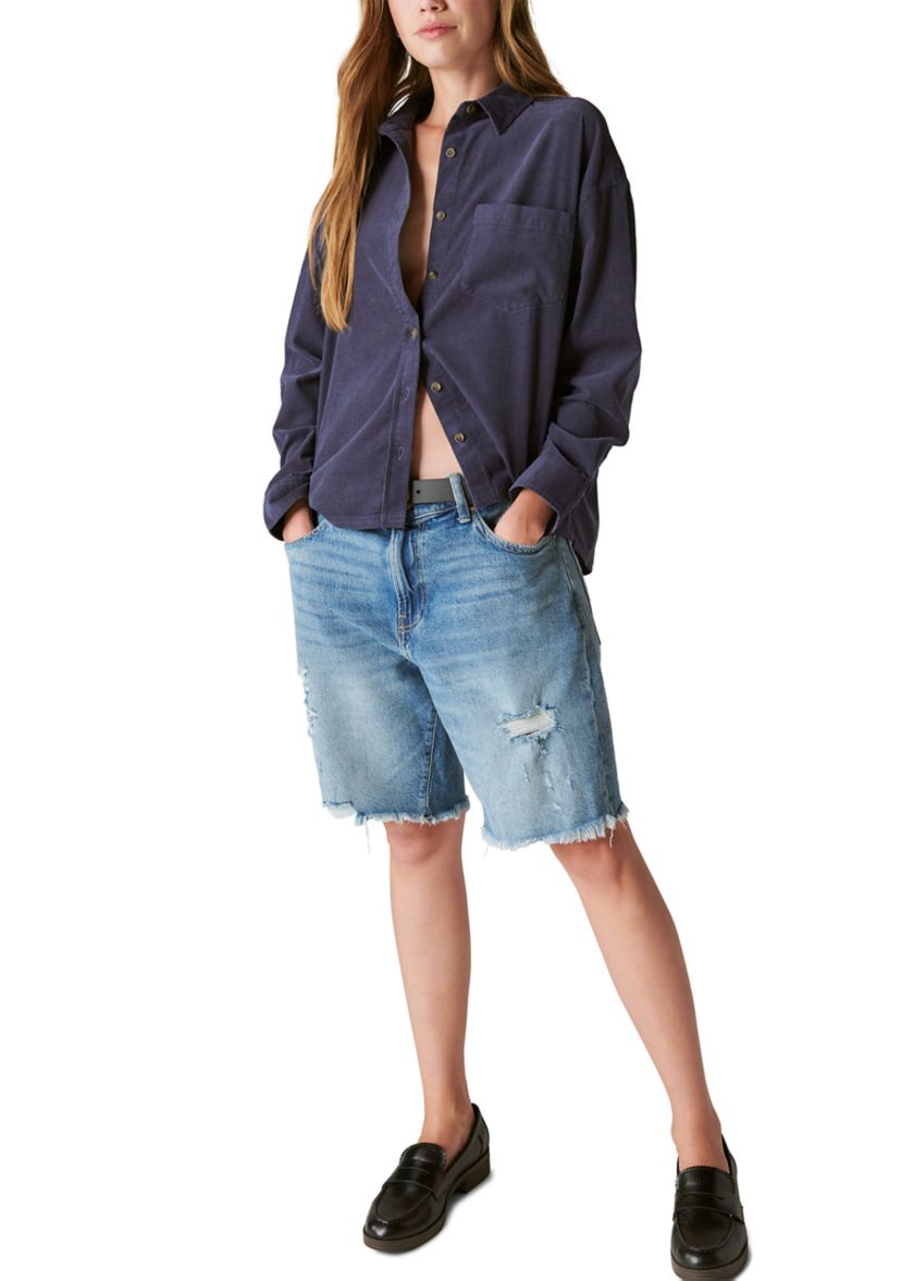 Womens Corduroy Top