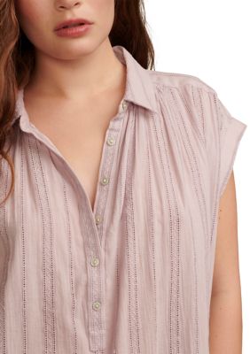 Short Sleeve Button Front Shirt