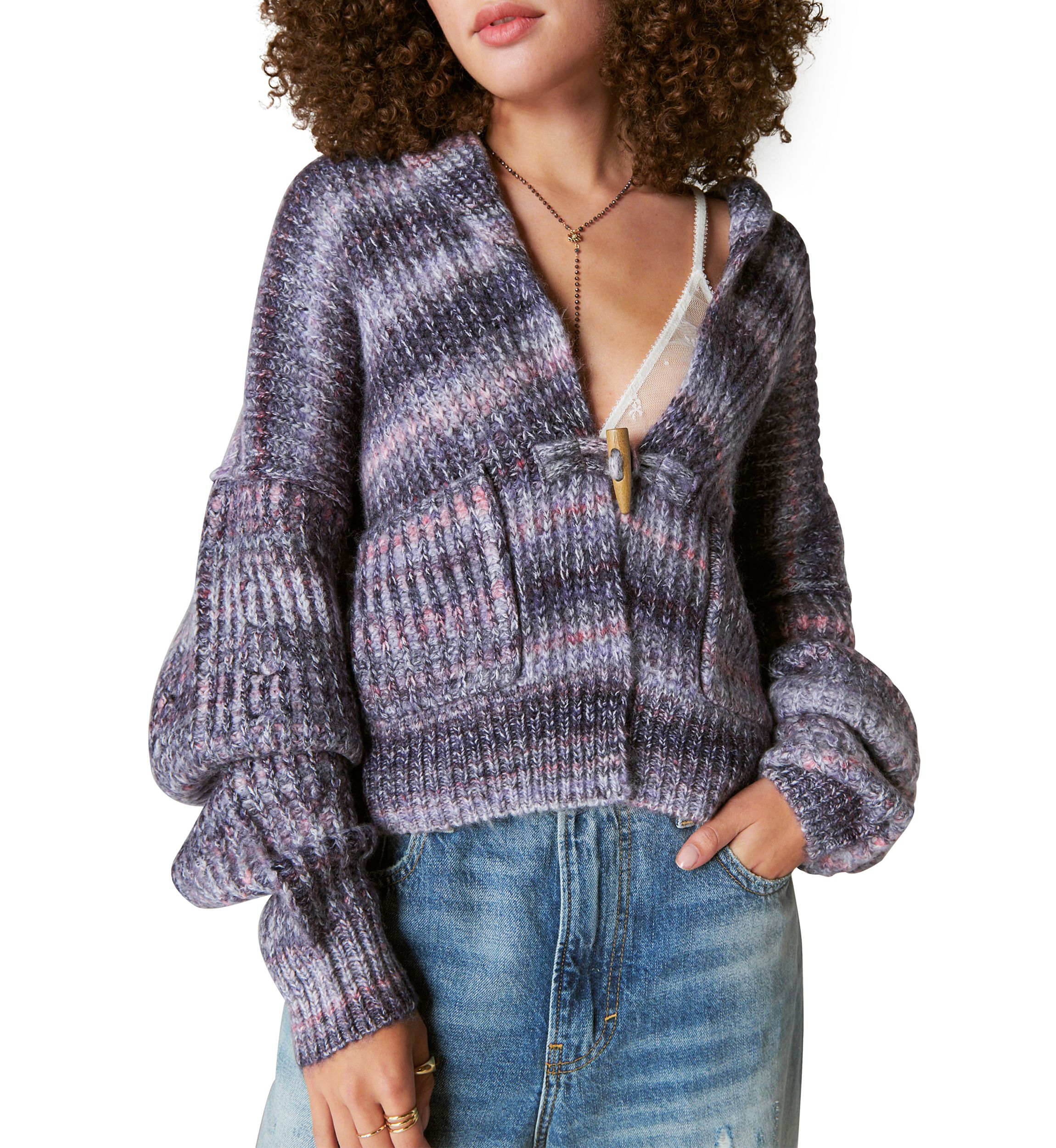 Toggle Front Cardigan