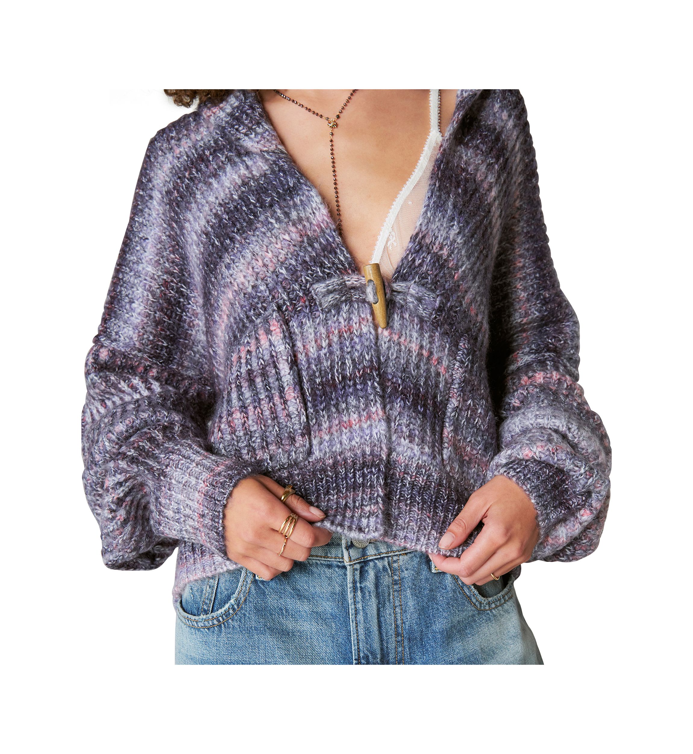 Toggle Front Cardigan
