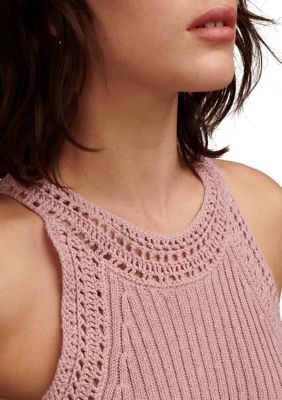 Sleeveless Halter Sweater