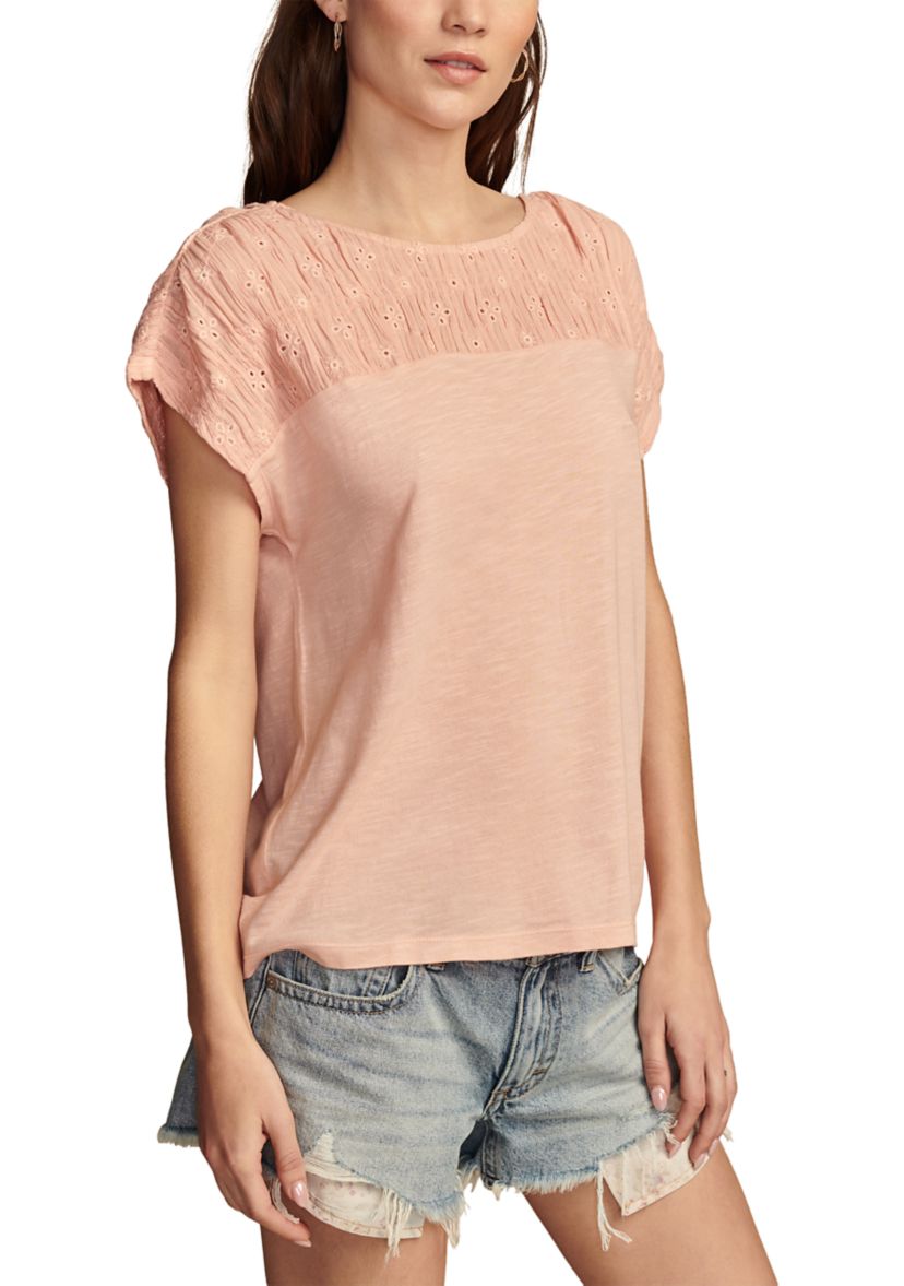 Womens Embroidered T-Shirt