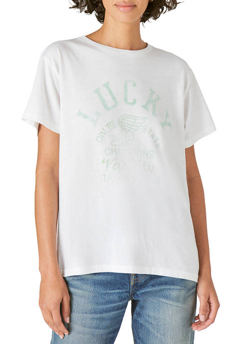 Lucky Brand Boyfriend Graphic T-Shirt