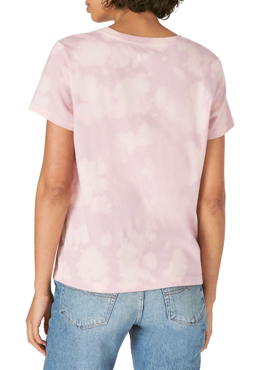 Butterfly Crew Neck Graphic T-Shirt