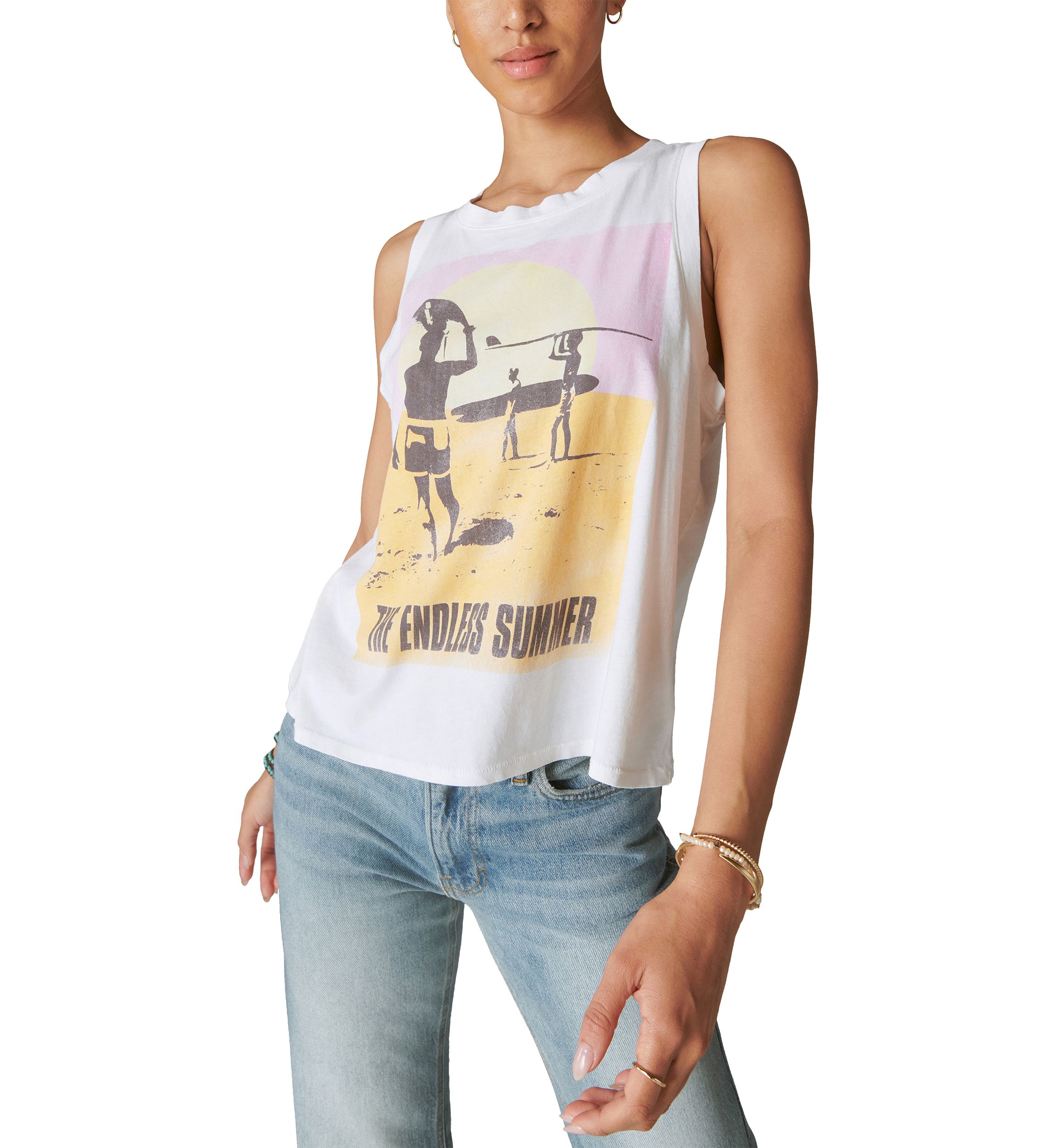 Womens Endless Summer Graphic Tank Top